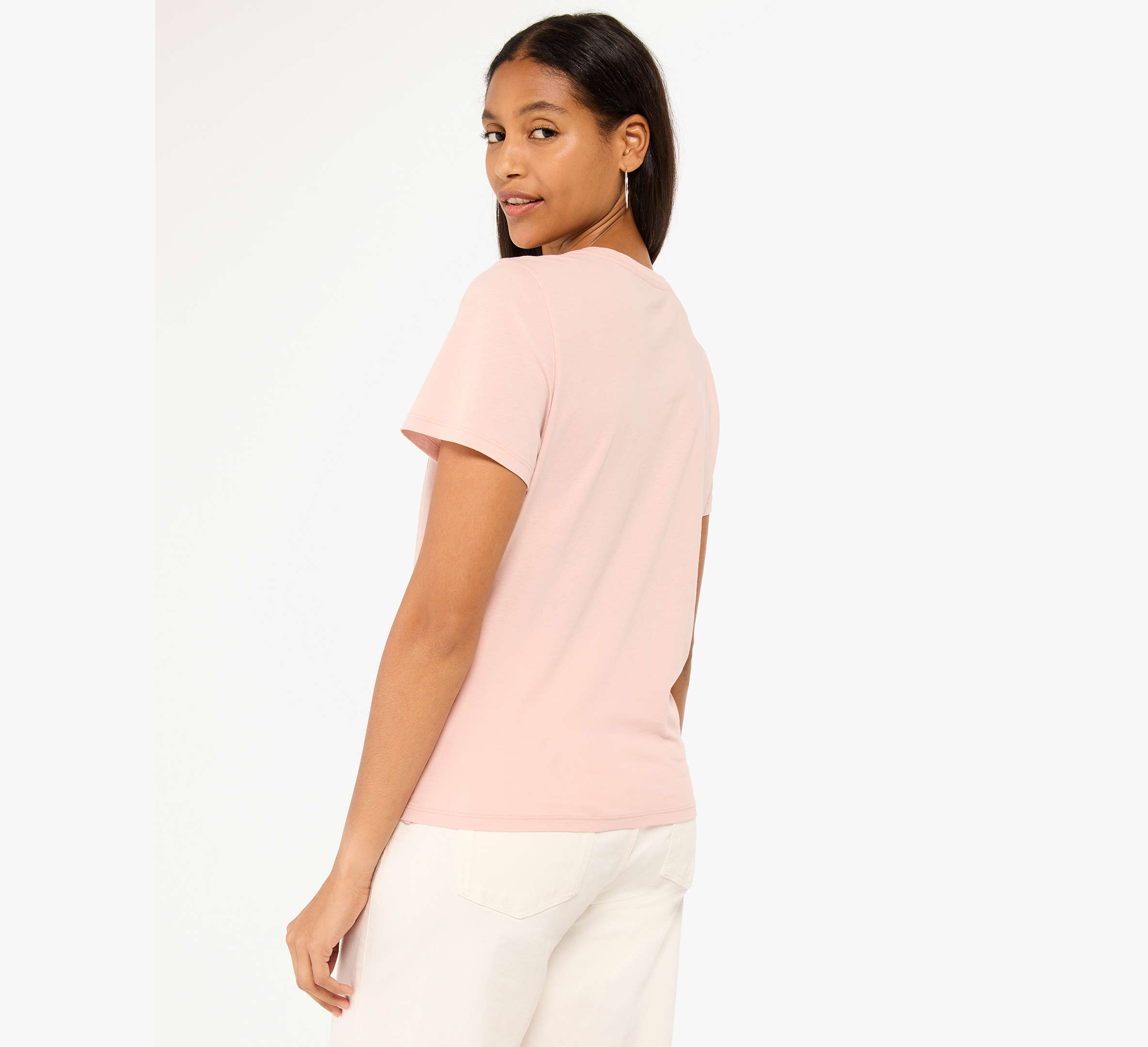 Glitter Embellished Logo Tee