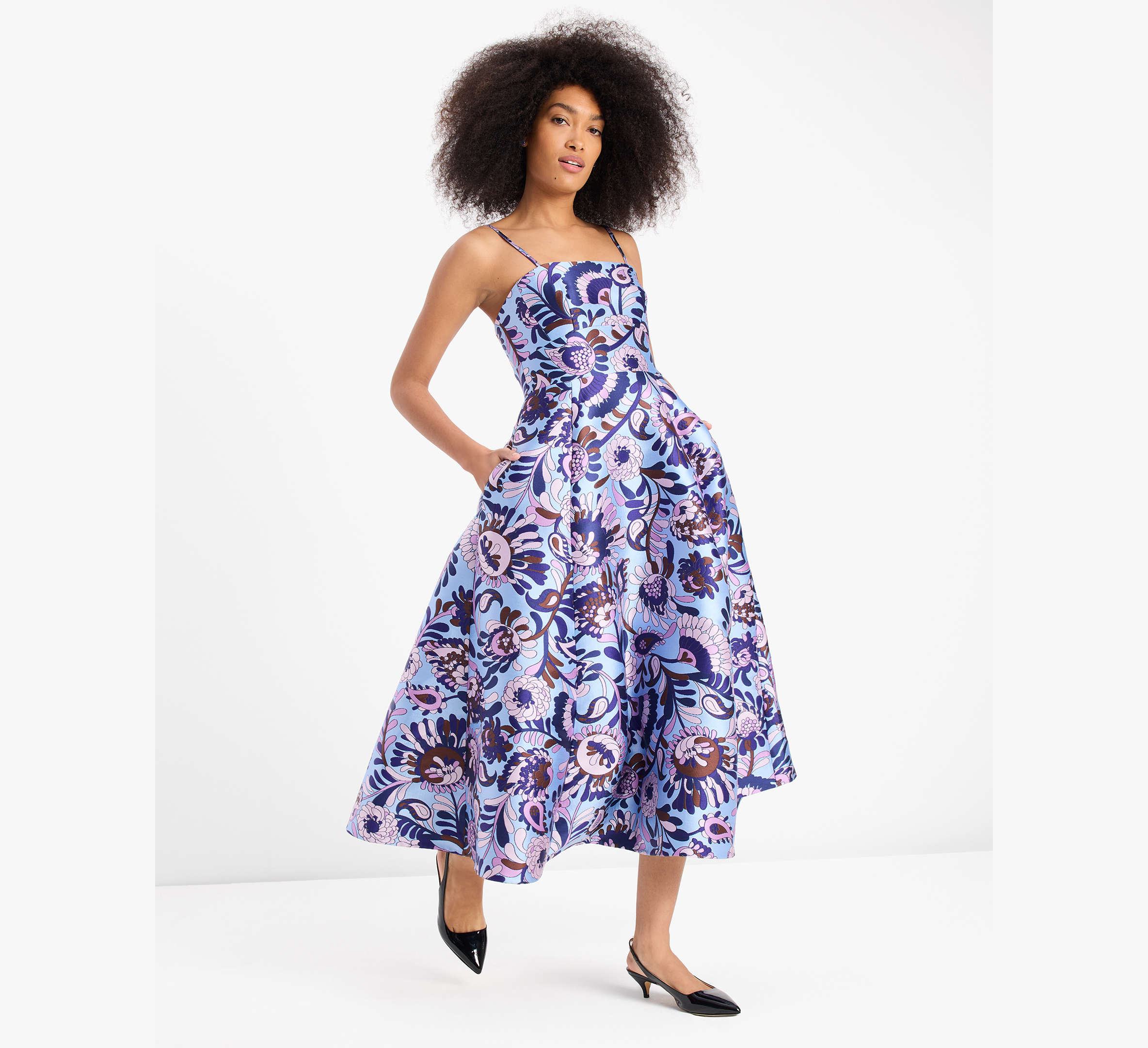 Autumn Paisley Anita Dress