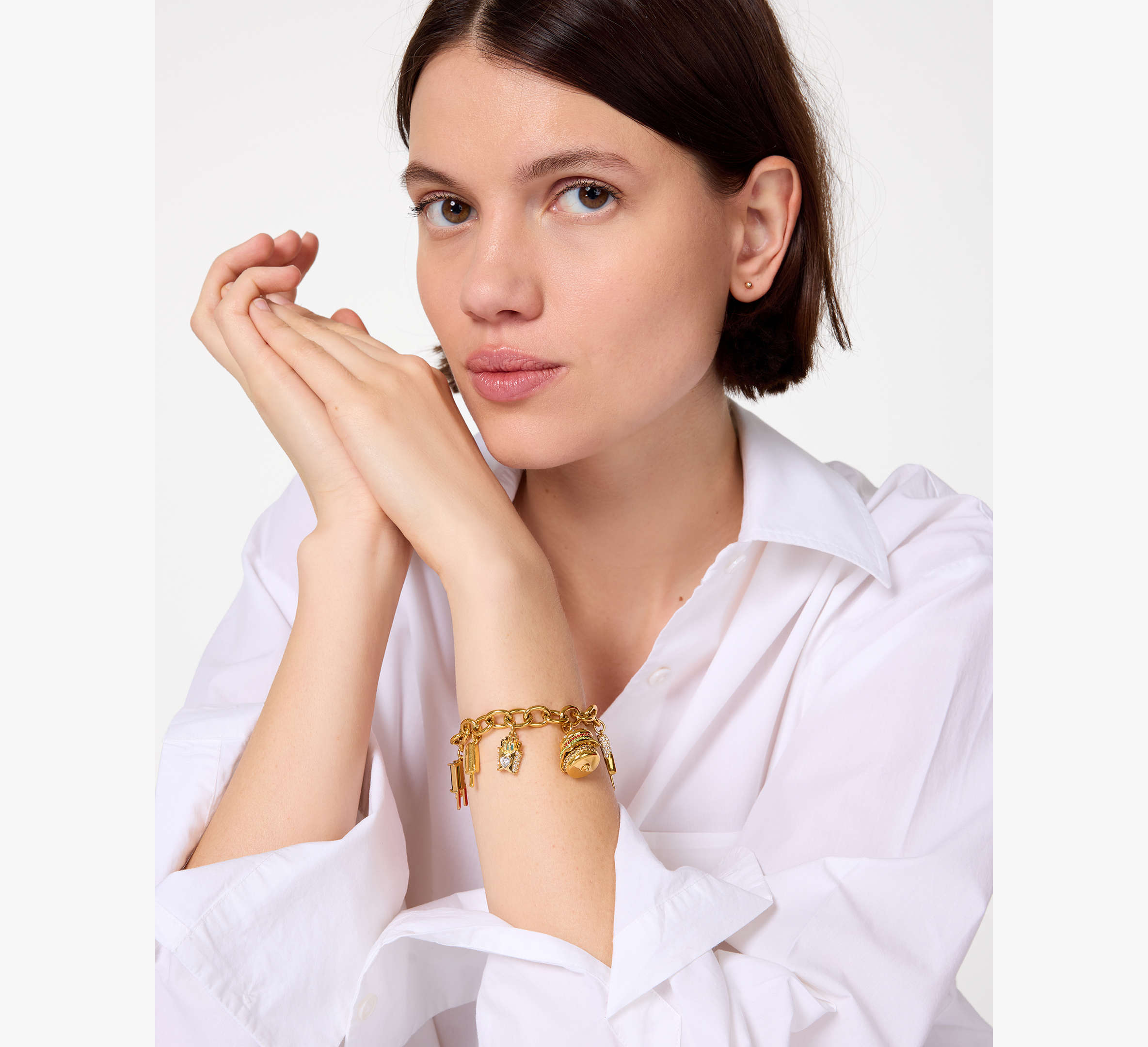 Fast Food Charm Bracelet