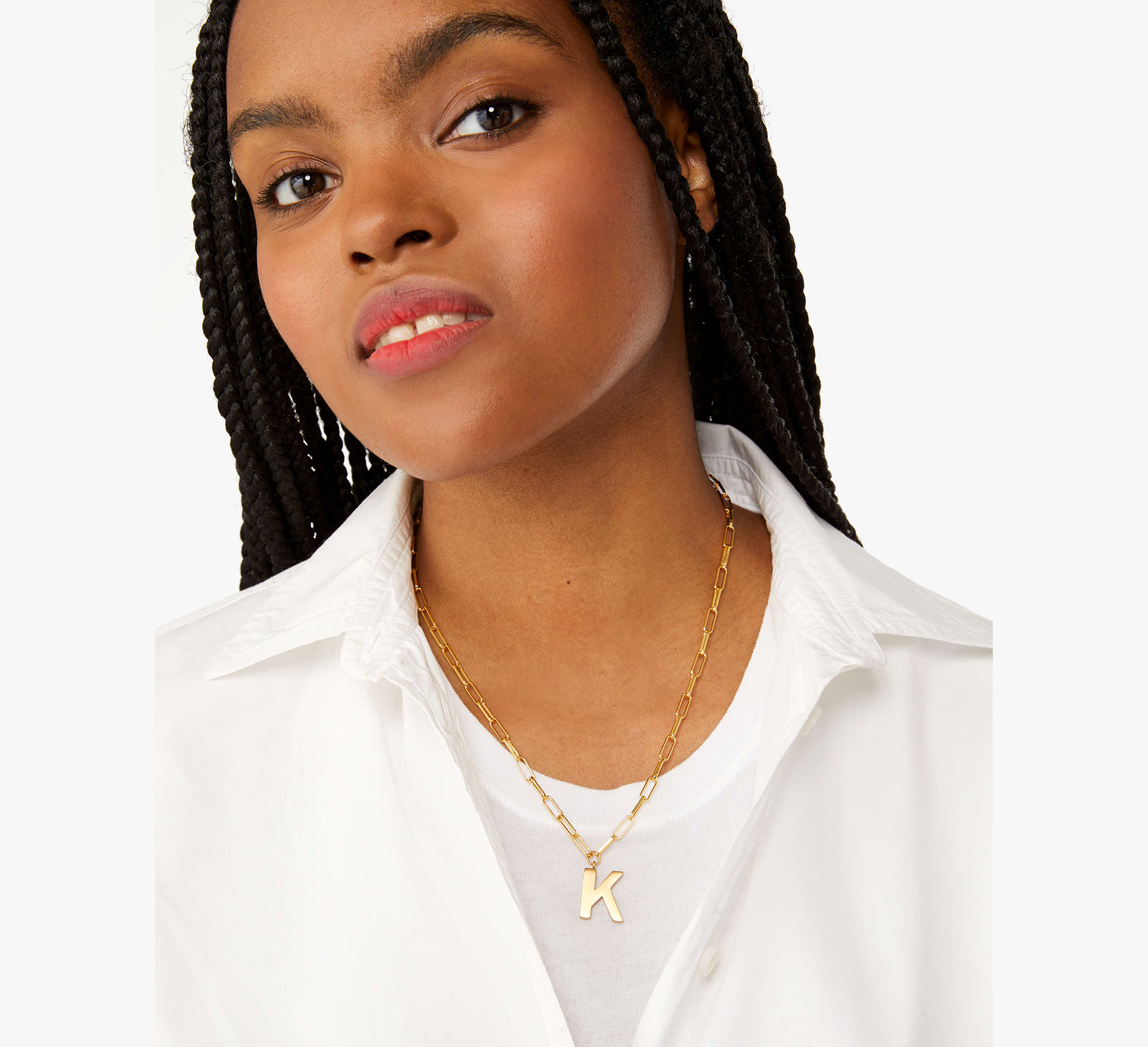 Initial This K Pendant
