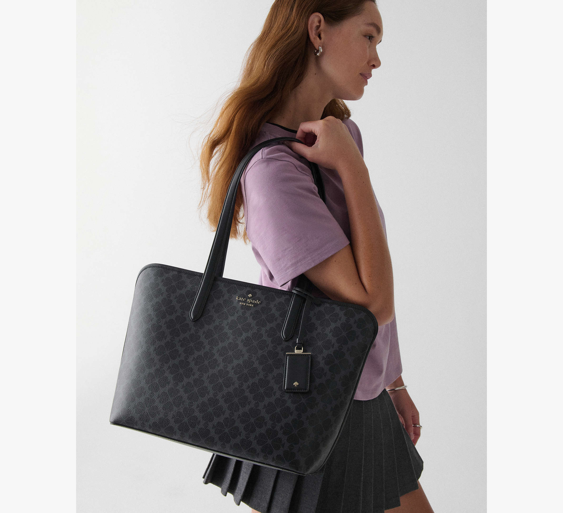 Signature Spade Flower Large Tote