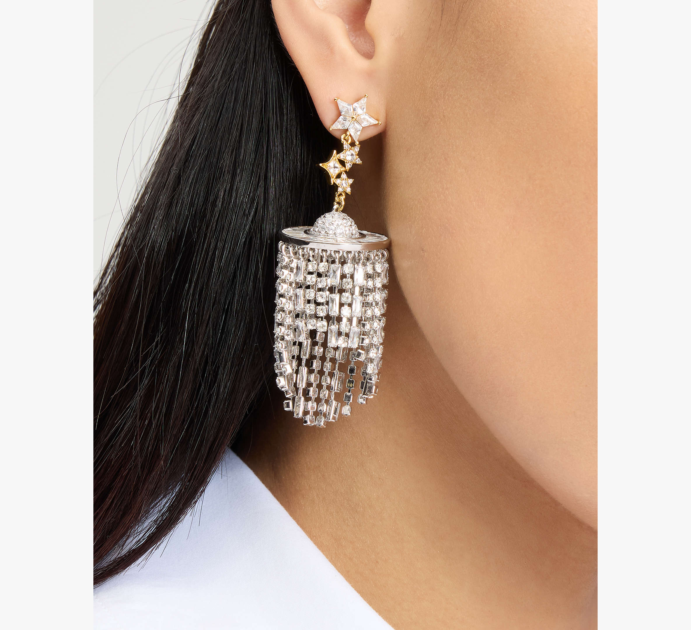 Space Cadet Fringe Earrings