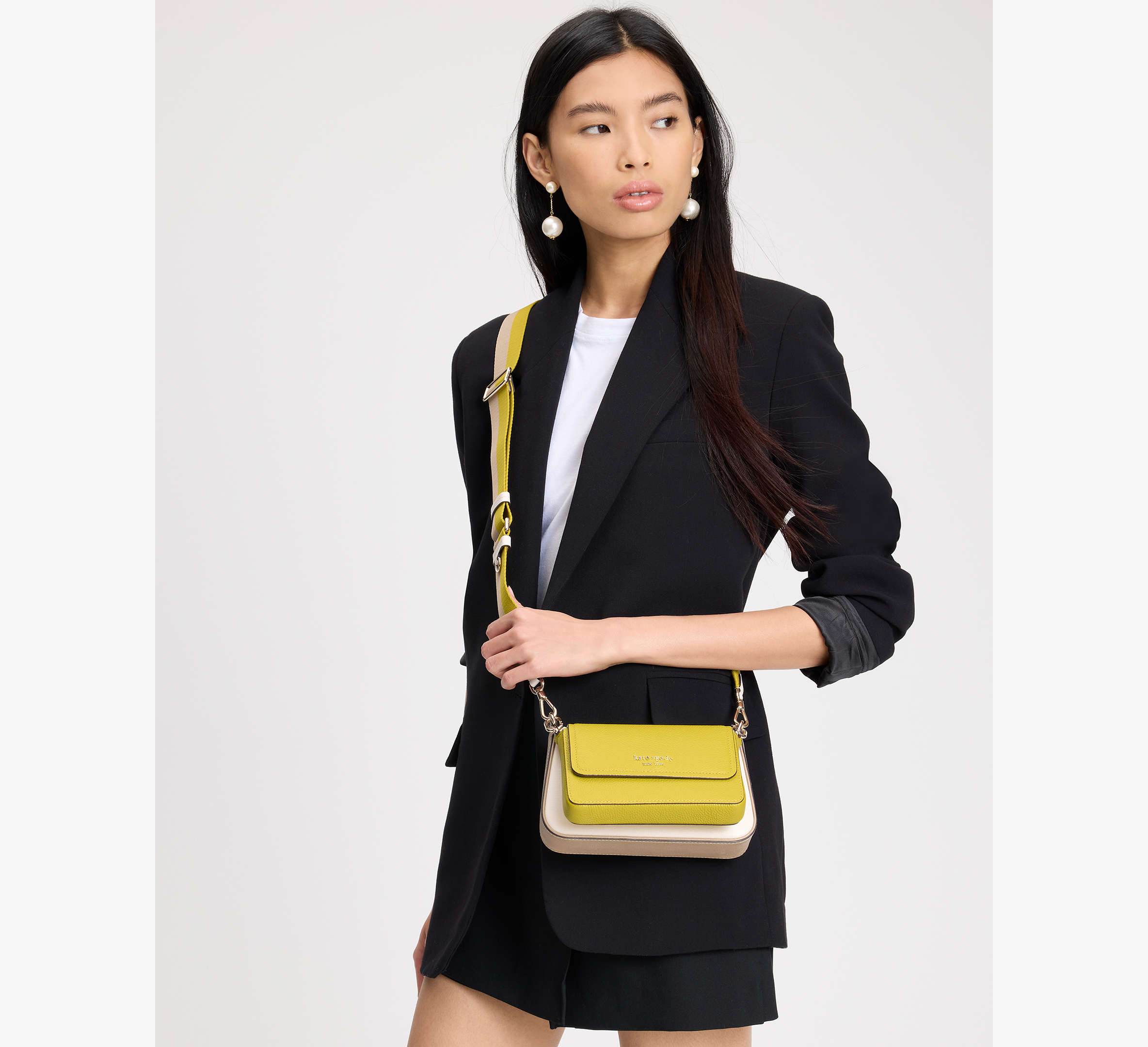 Double Up Colorblocked Crossbody
