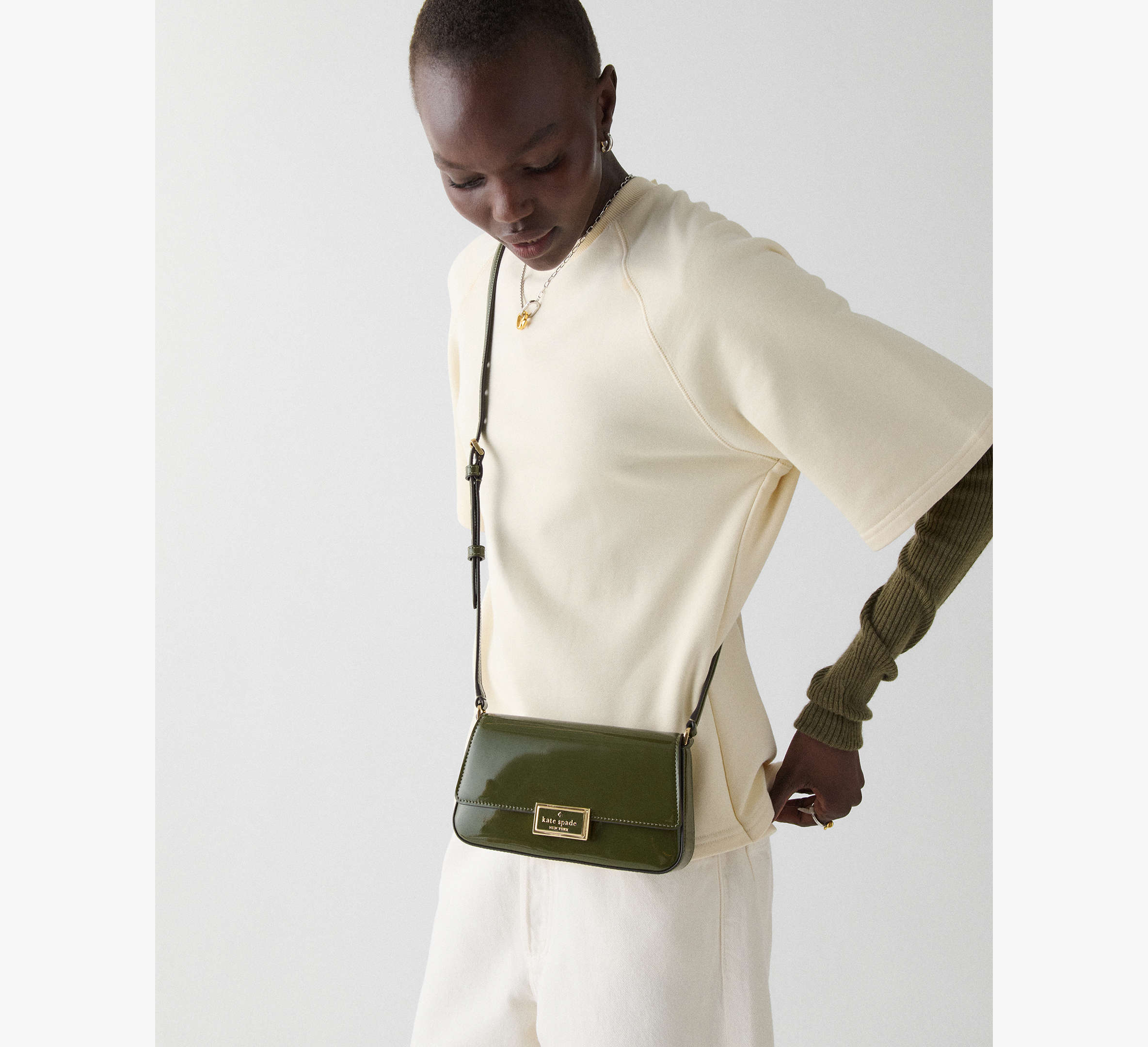 Reegan Patent Mini Flap Crossbody