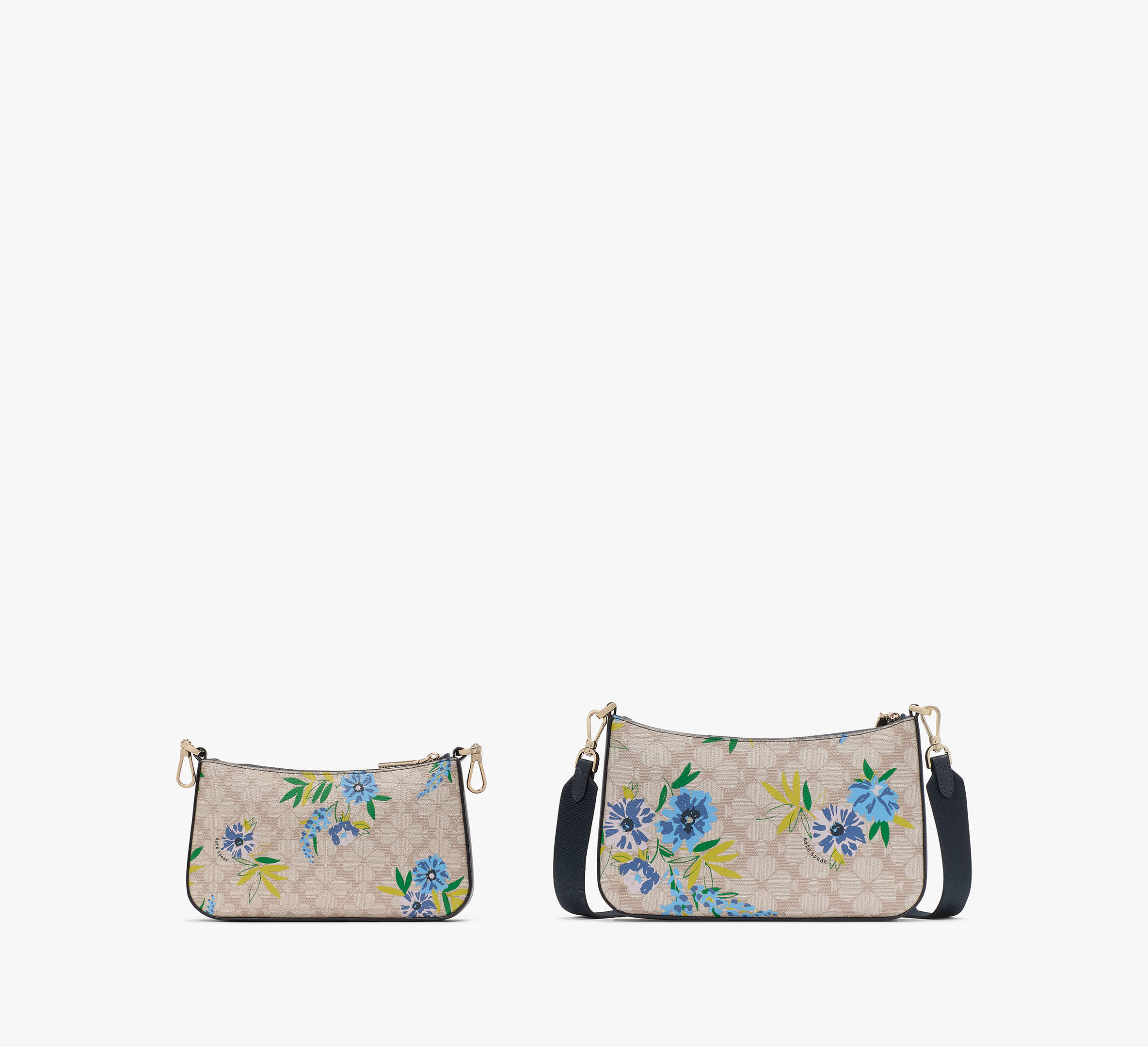 Kate Spade Duet Quilted Fabric Small Crossbody