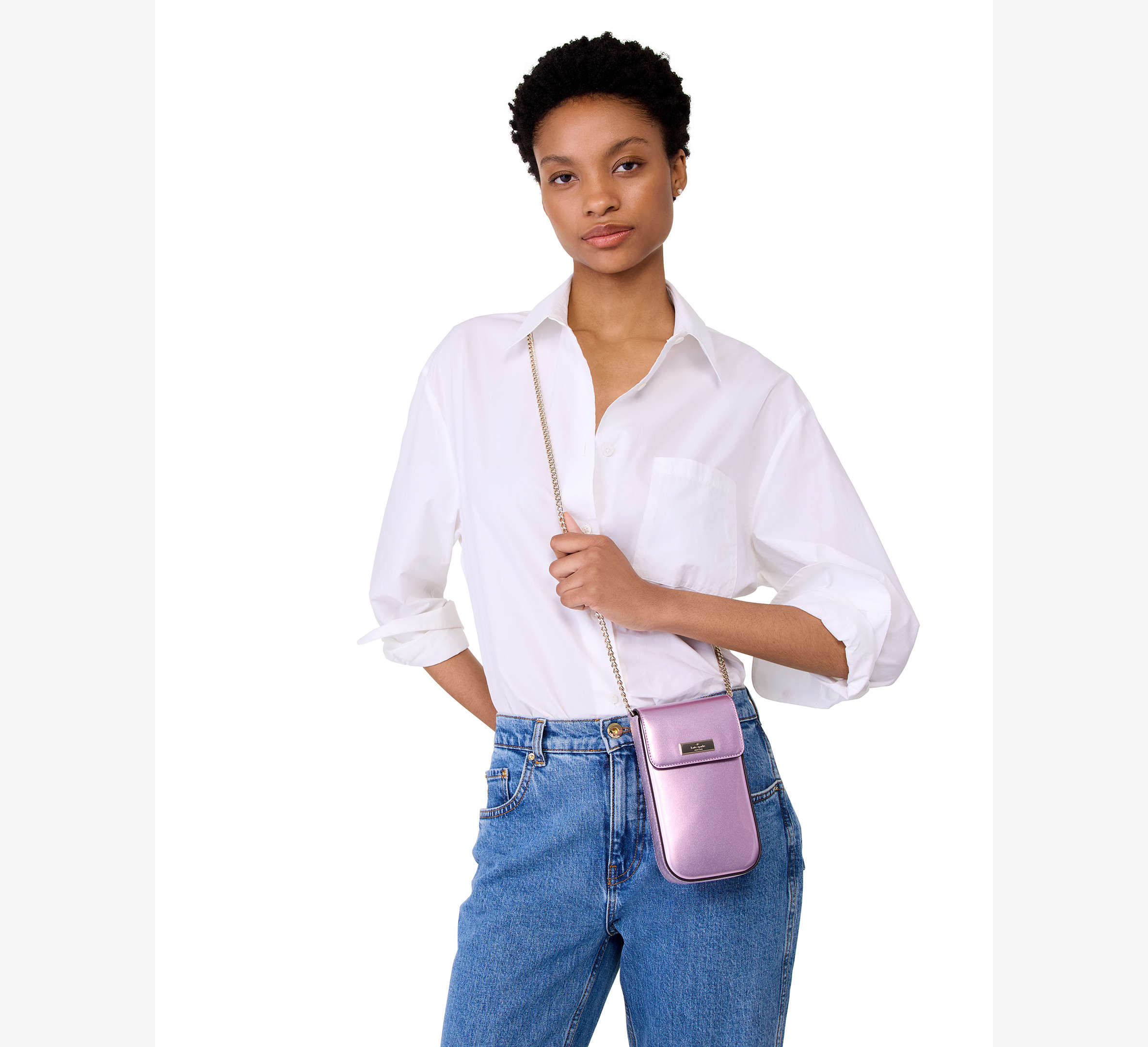 Kenzie North South Flap Phone Crossbody