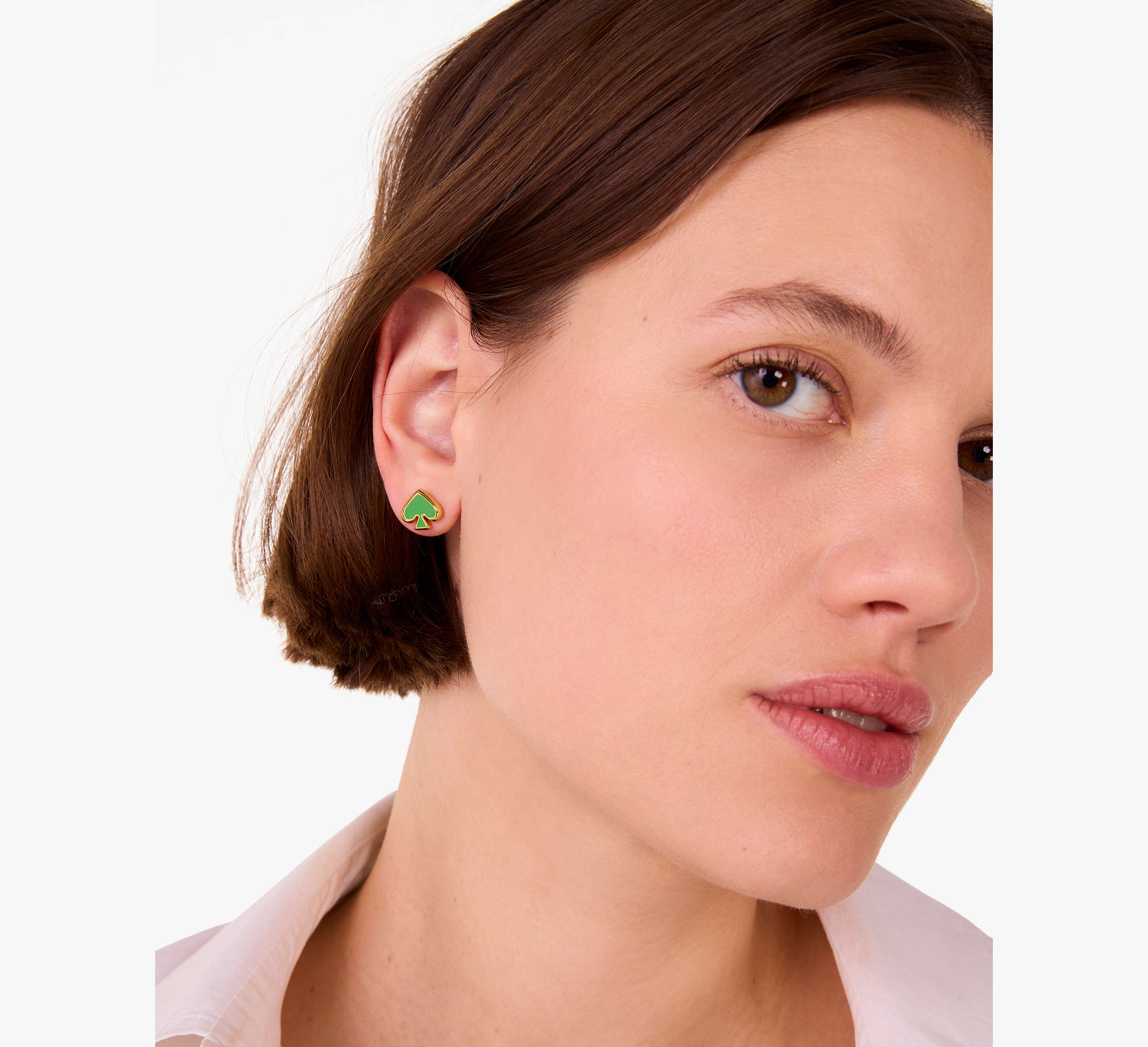 Everyday Spade Enamel Studs
