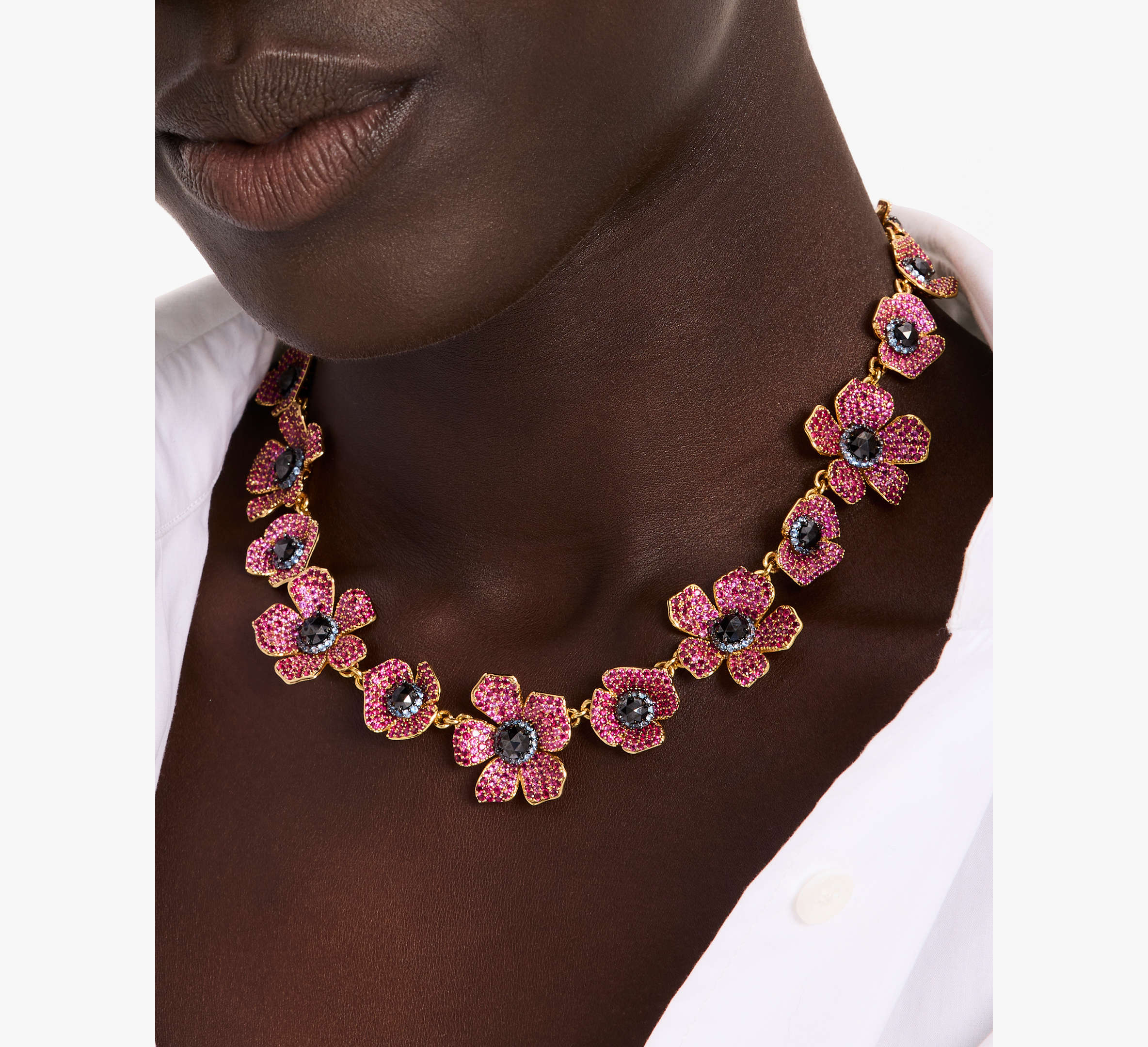 Poppy Power Statement Necklace