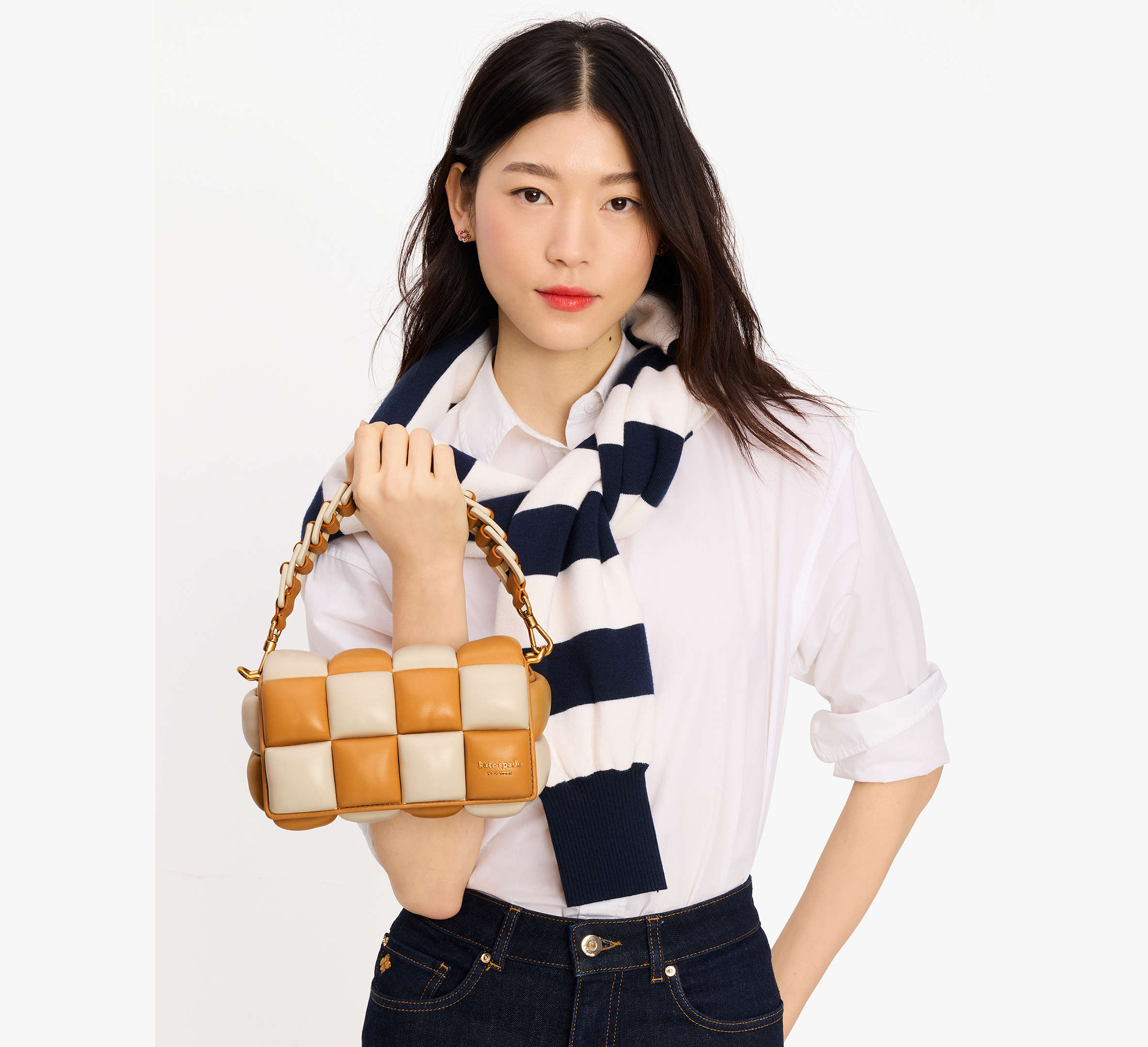 Boxxy Colorblocked East-west Crossbody
