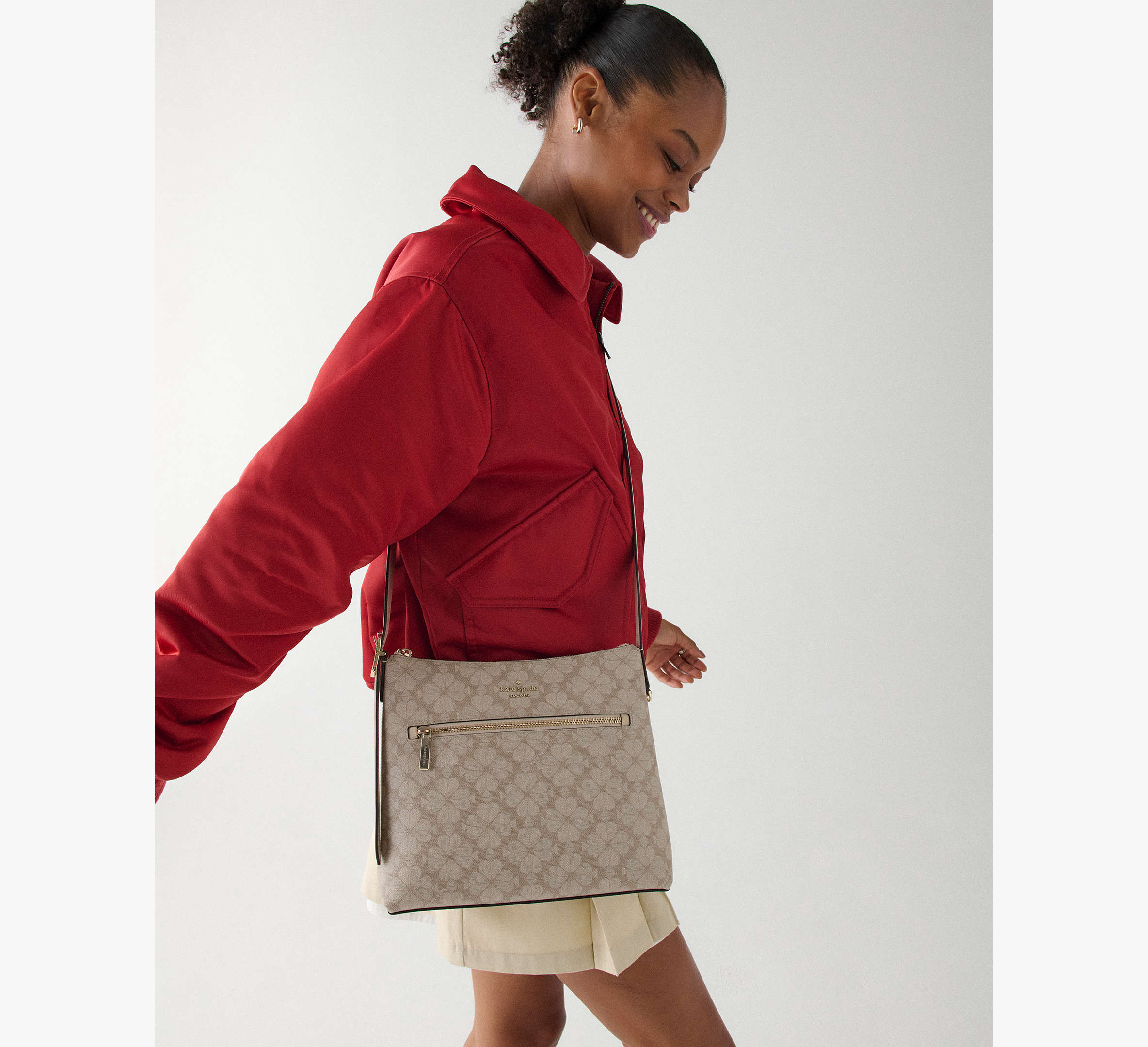 454 Spade Flower Swingpack Crossbody Bag