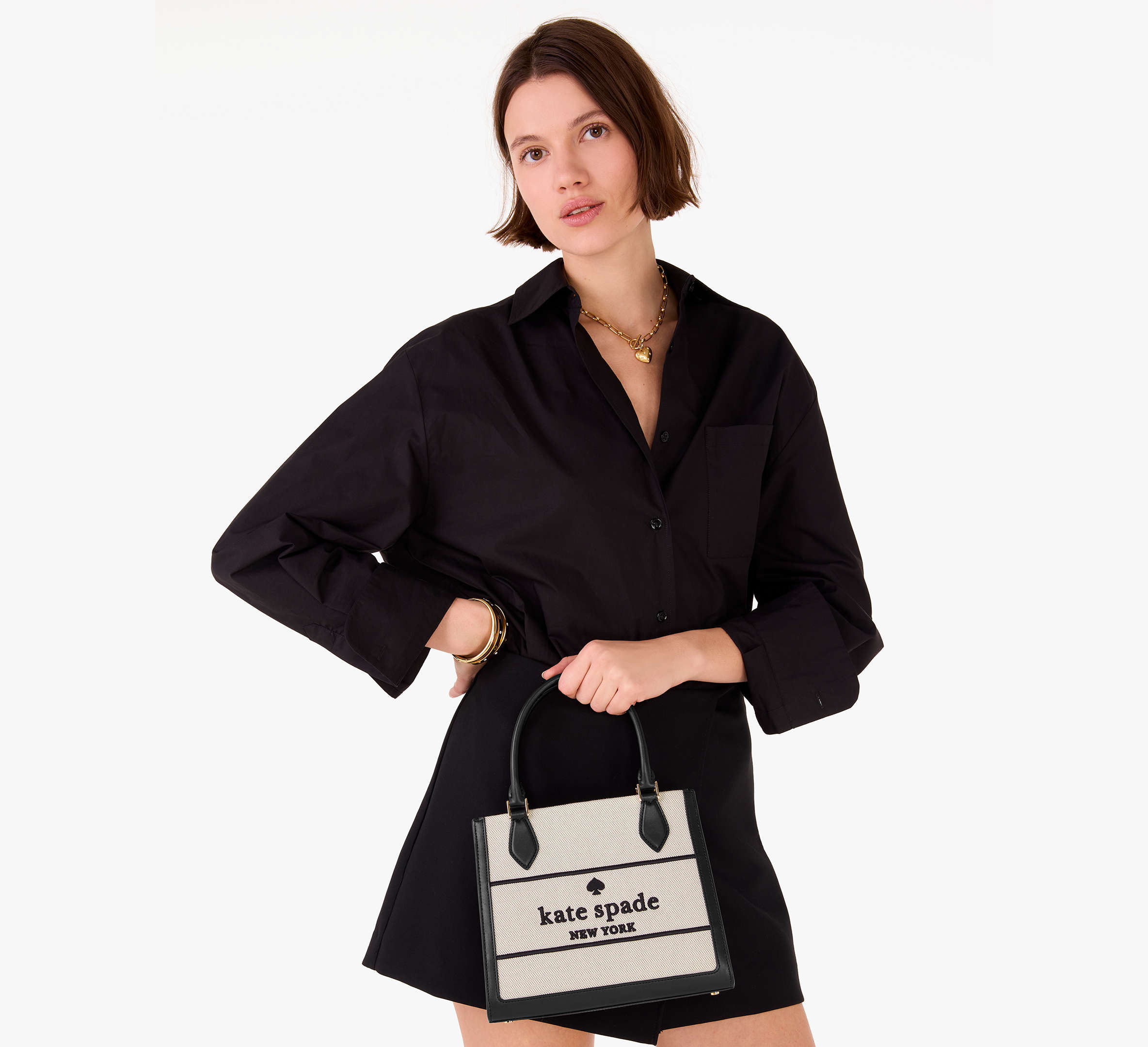 Ellie Canvas Small Tote