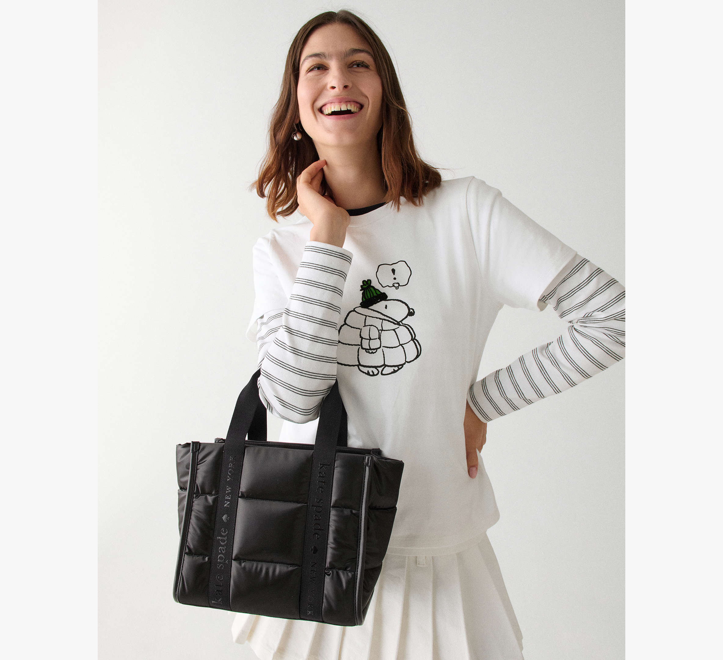 Kip Puffy Small Tote