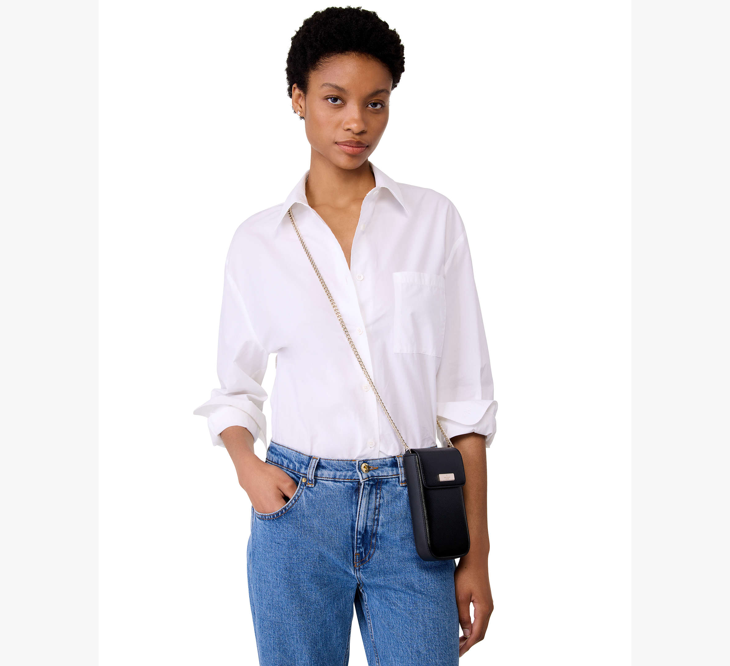 Kenzie North South Flap Phone Crossbody