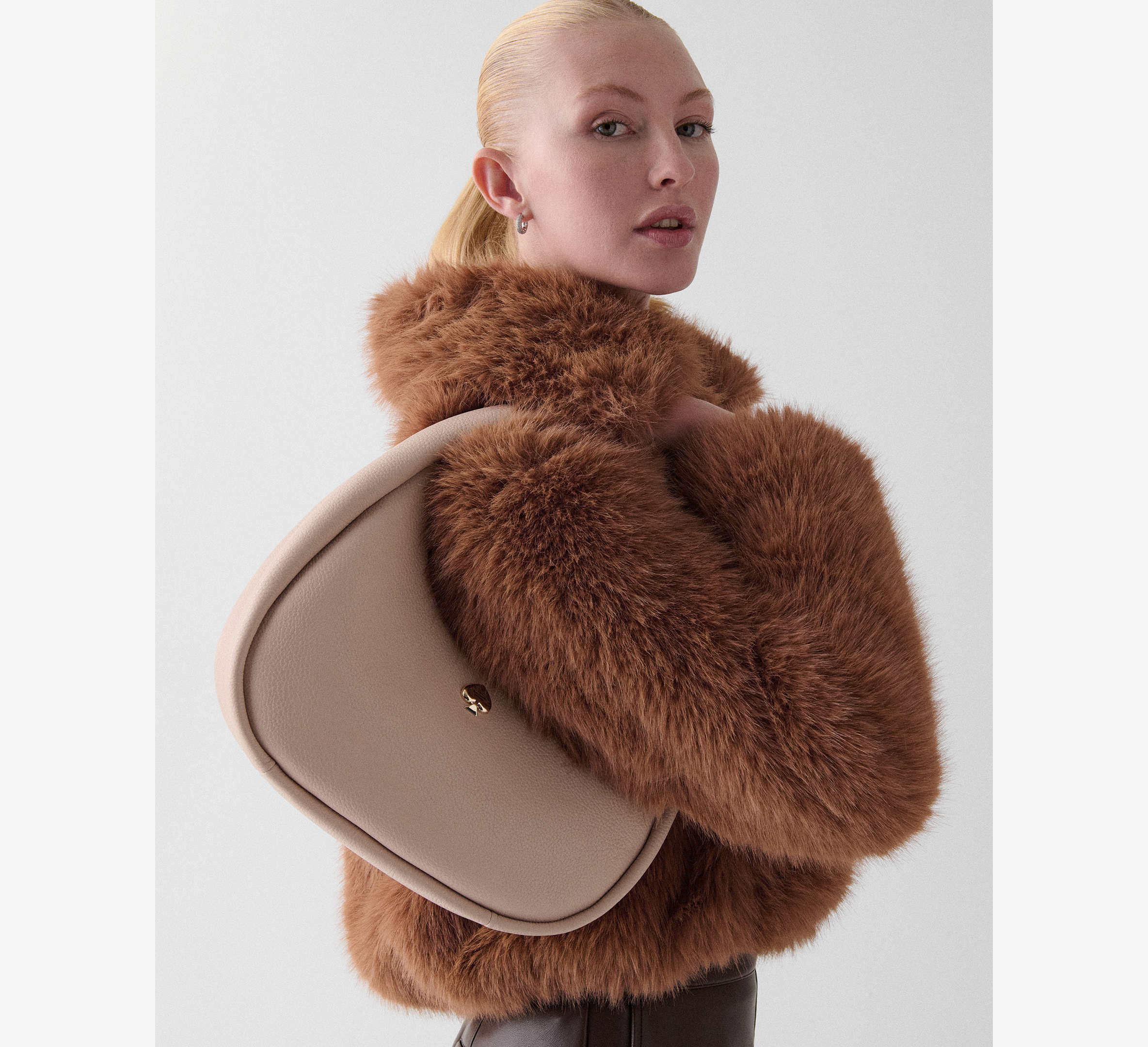 Kayla Crescent Shoulder Bag