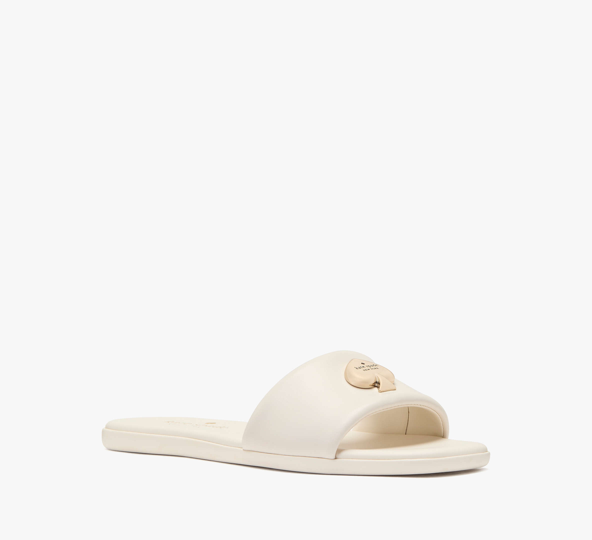 Kendall Smooth Leather Slide Sandal