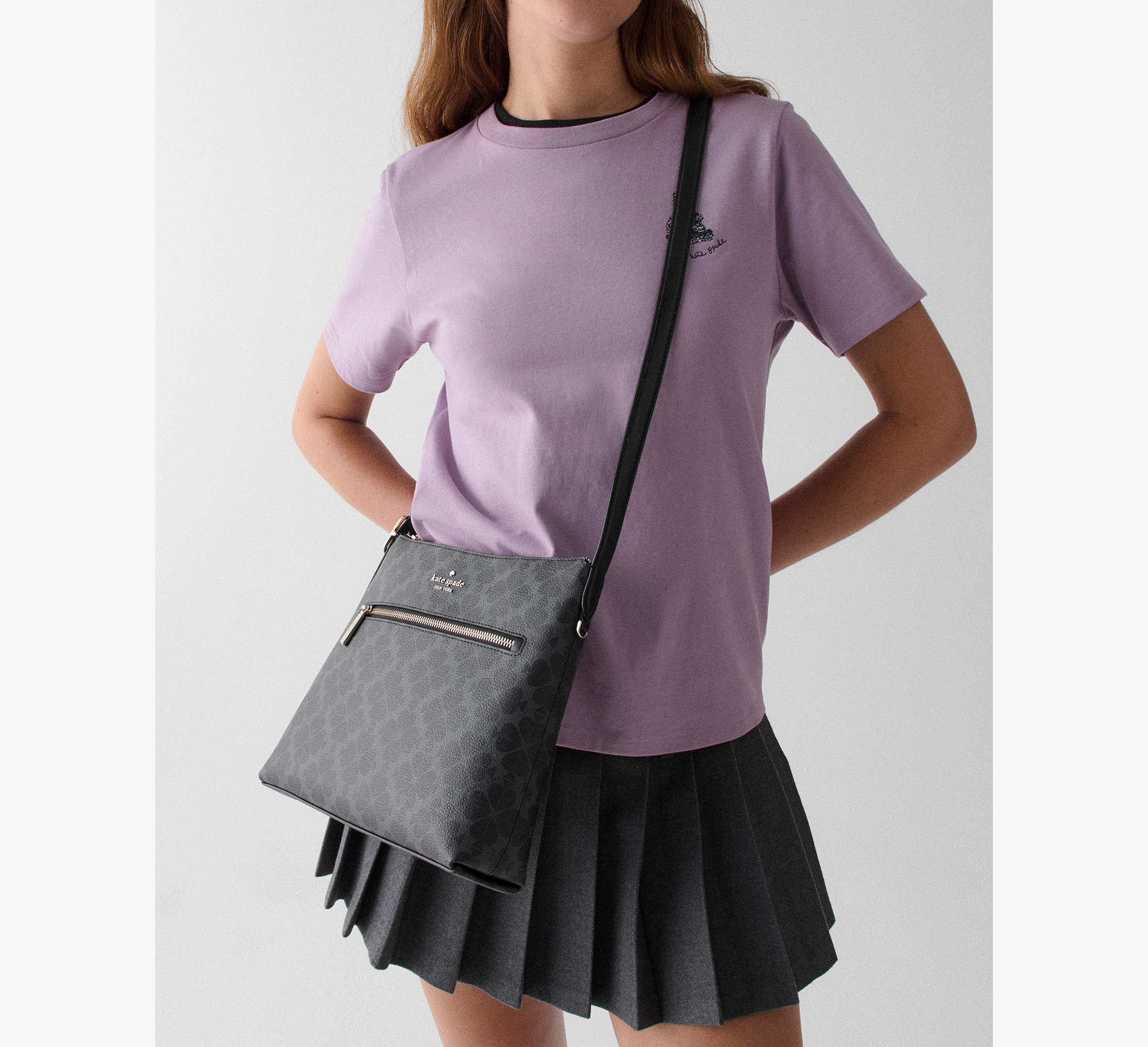 454 Spade Flower Swingpack Crossbody Bag