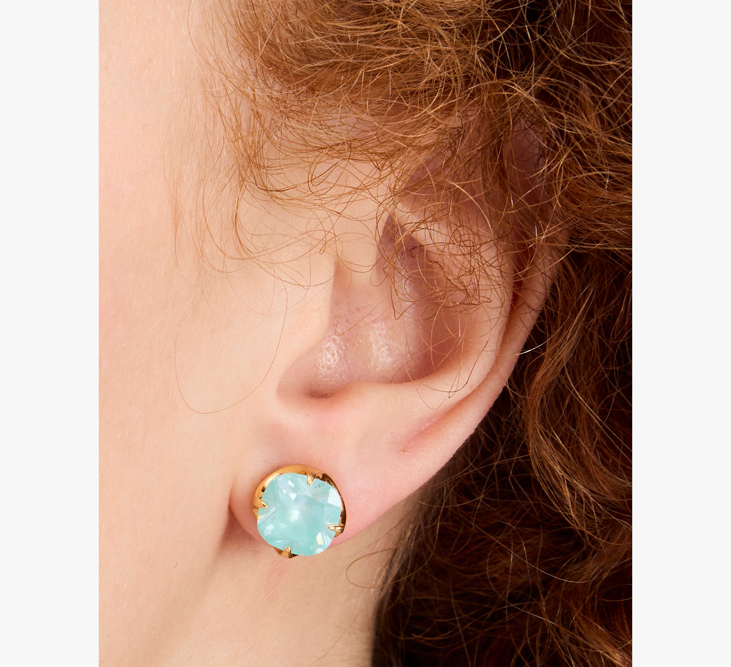 Pop Of Joy 10mm Spade Flower Studs