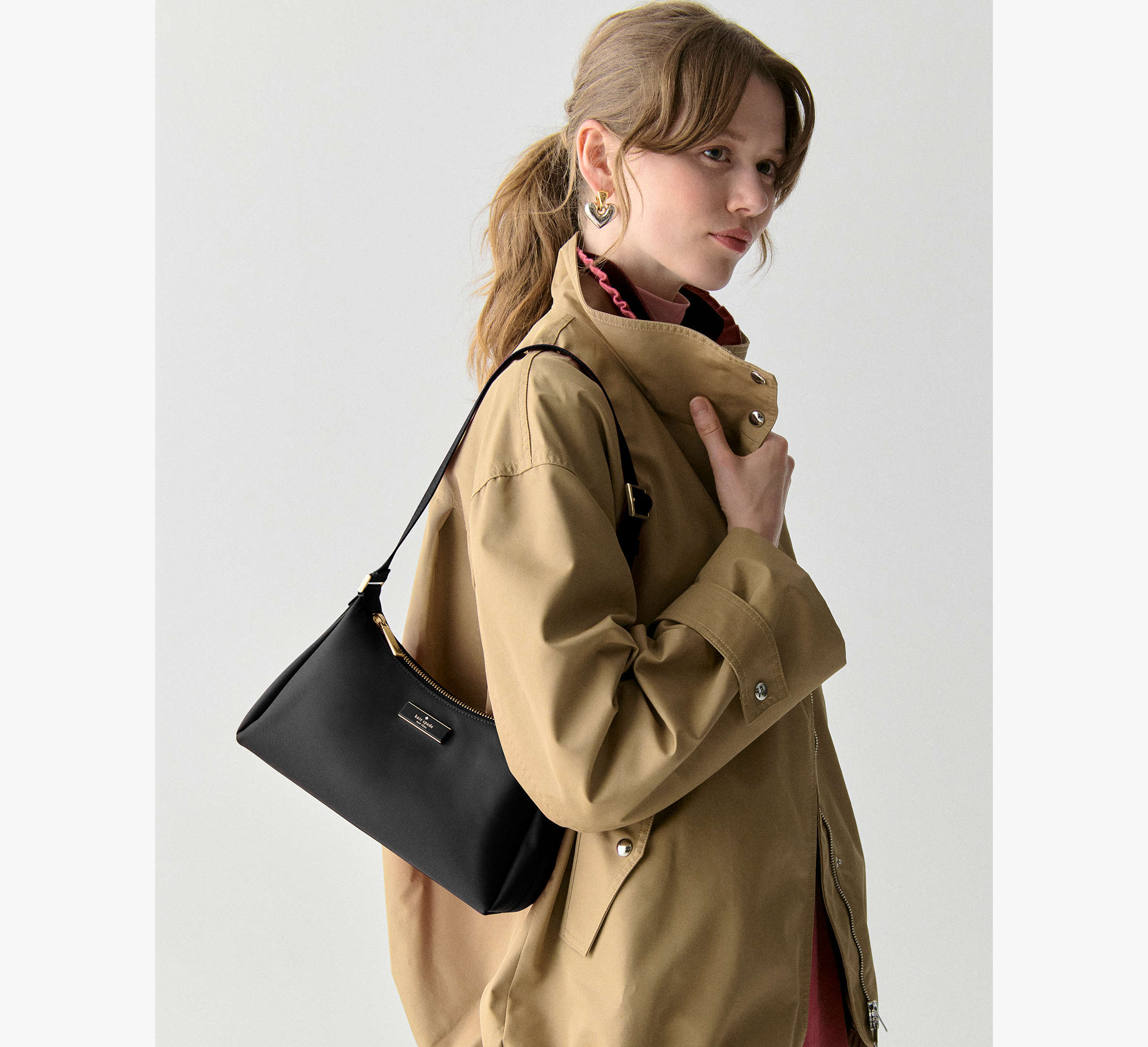 Carter Nylon Small Shoulder Bag