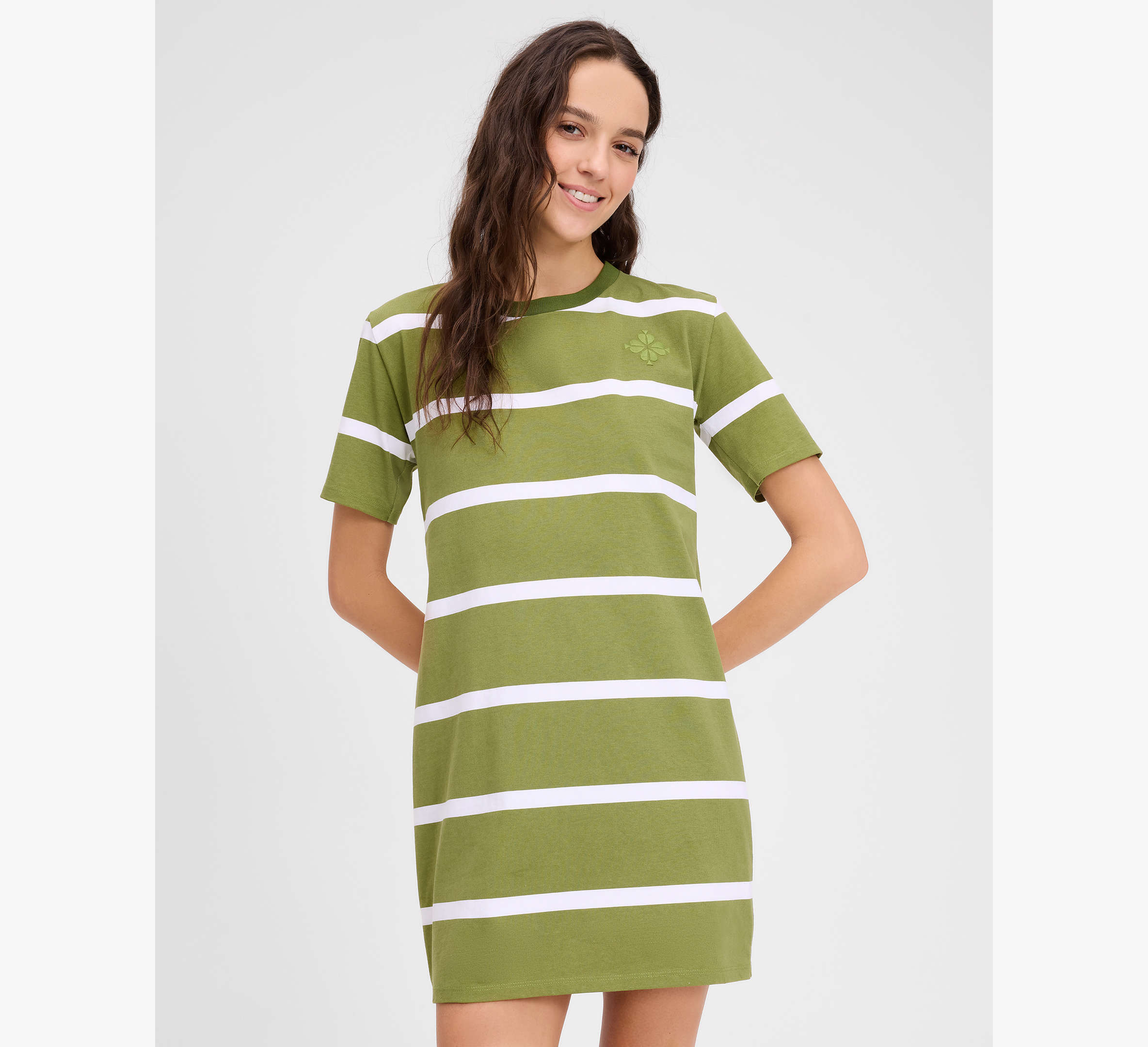 Montauk Stripe T-shirt Dress
