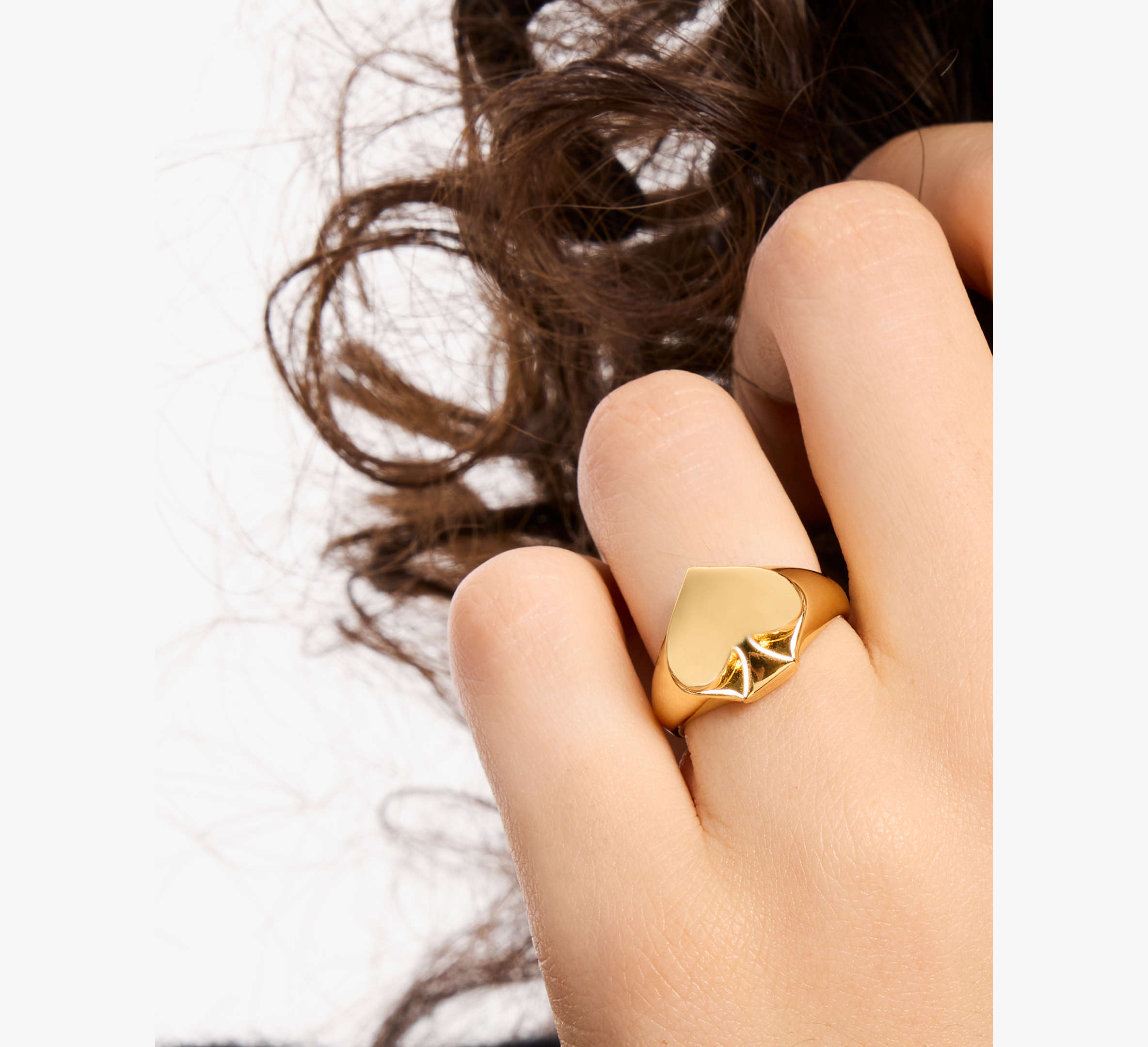 So Spade Signet Ring