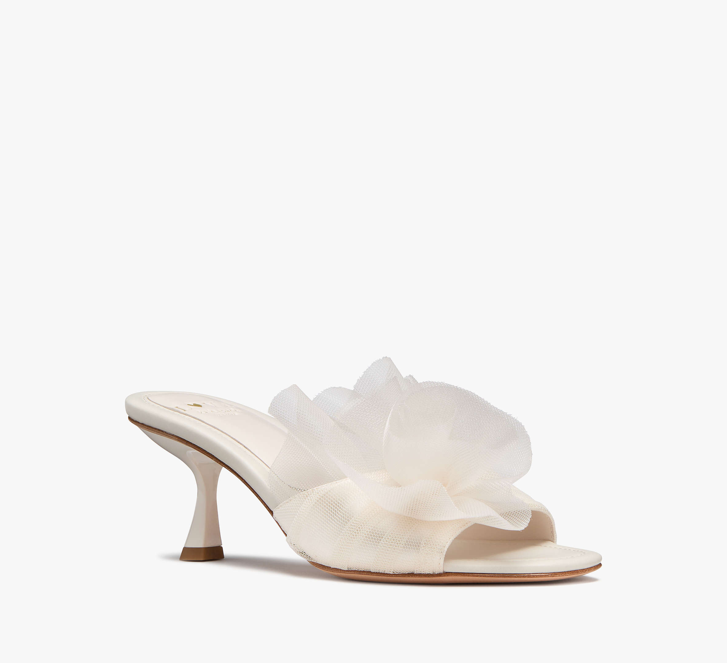 Flourish Tulle Heeled Sandals