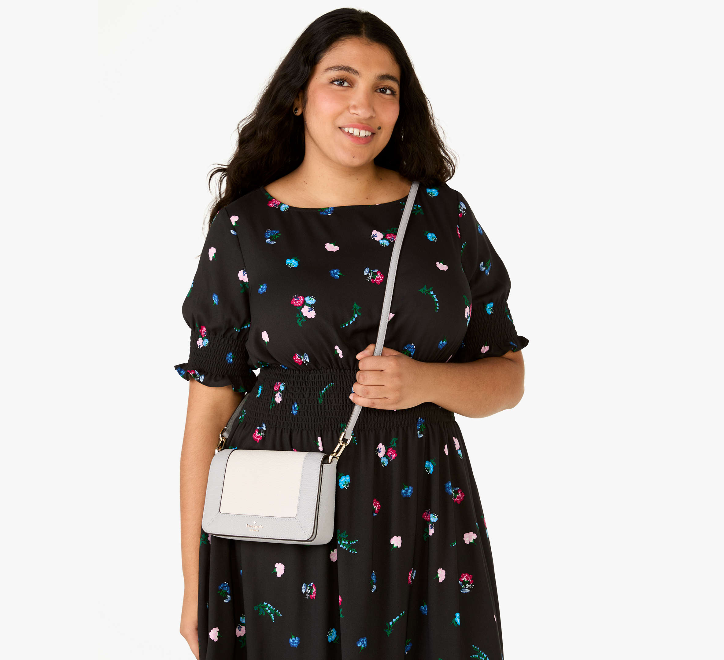 Lena Colorblock Mini Flap Crossbody