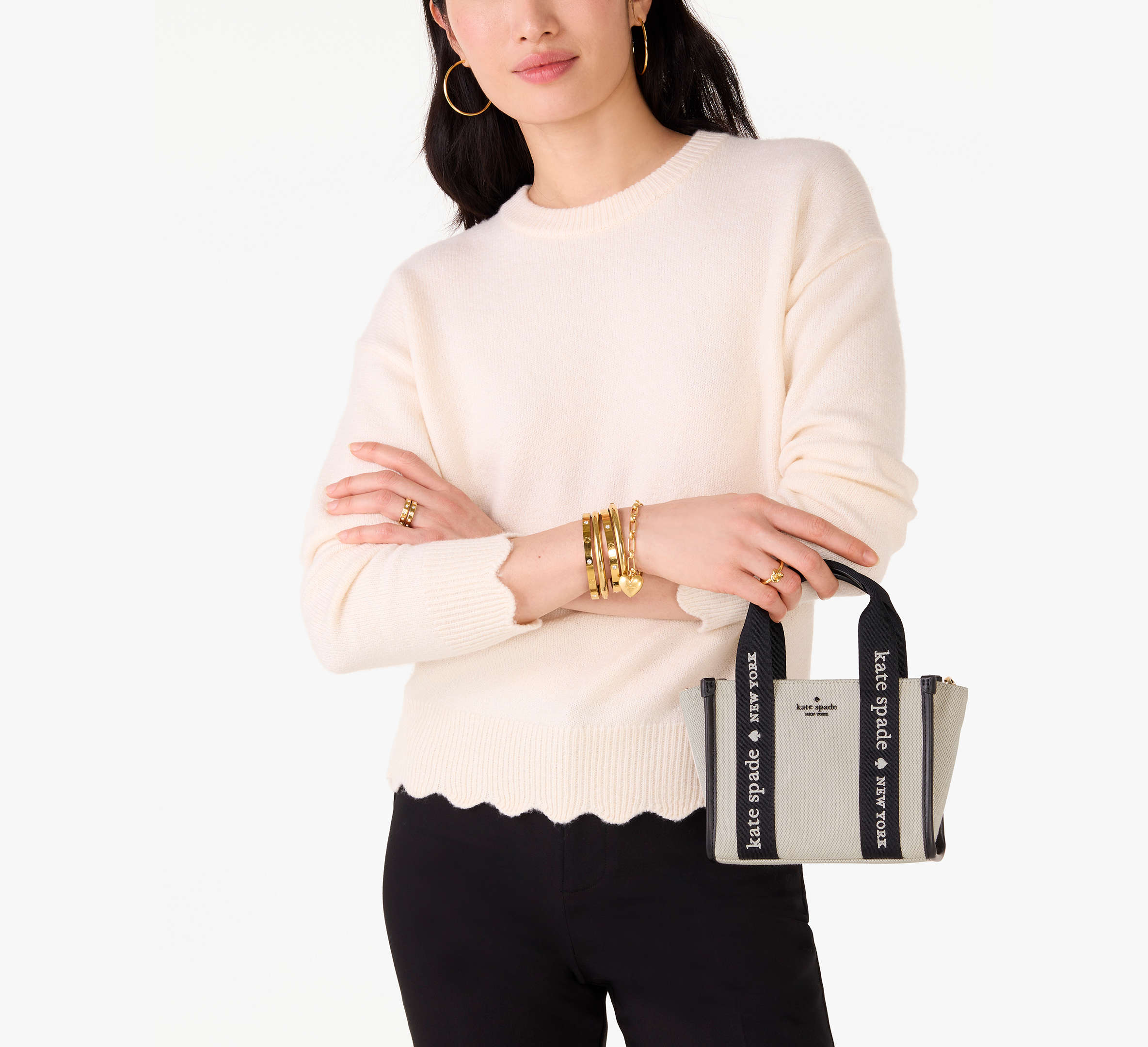 Kip Canvas Mini Tote Bag