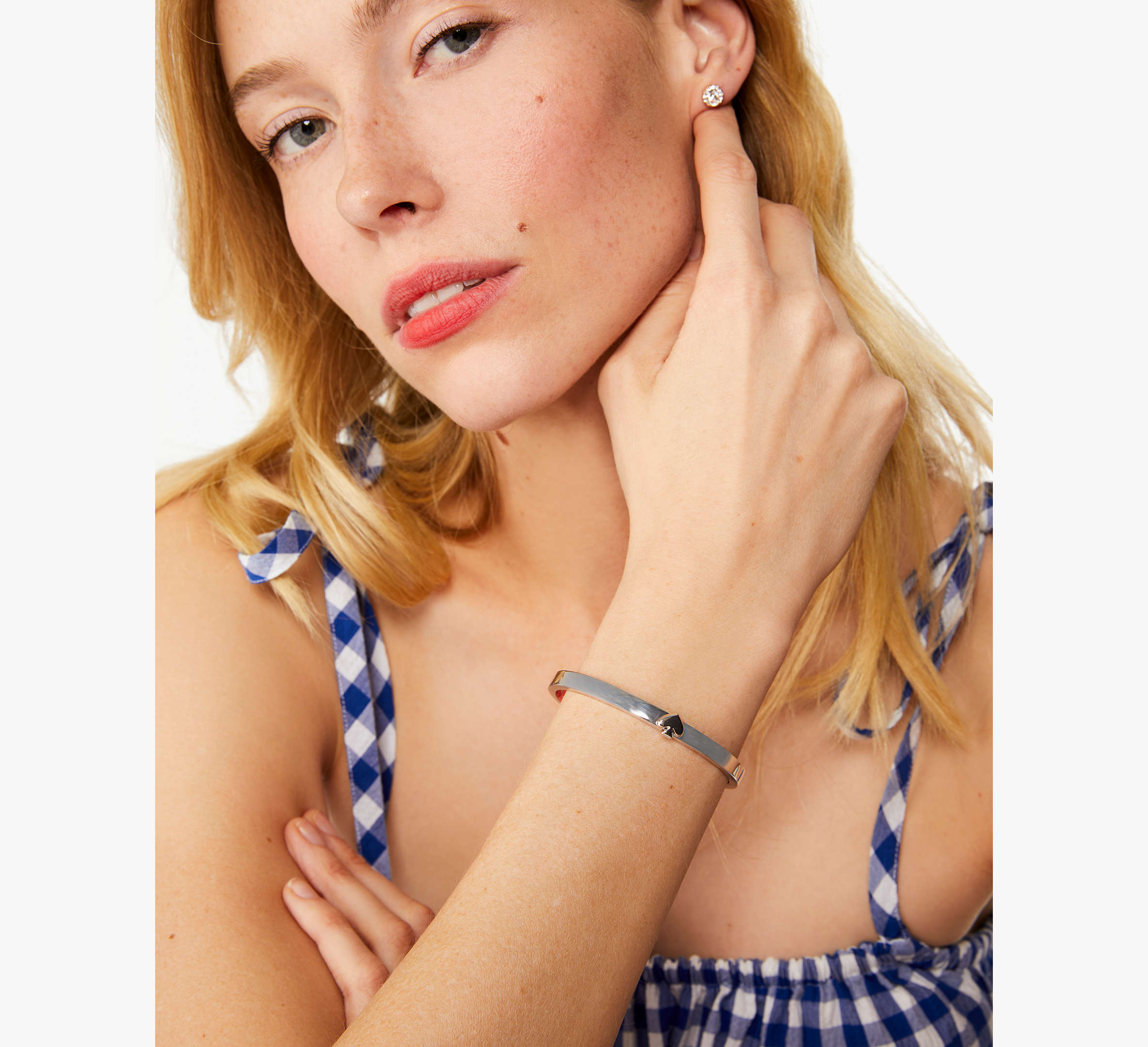 Everyday Spade Thin Metal Bangle