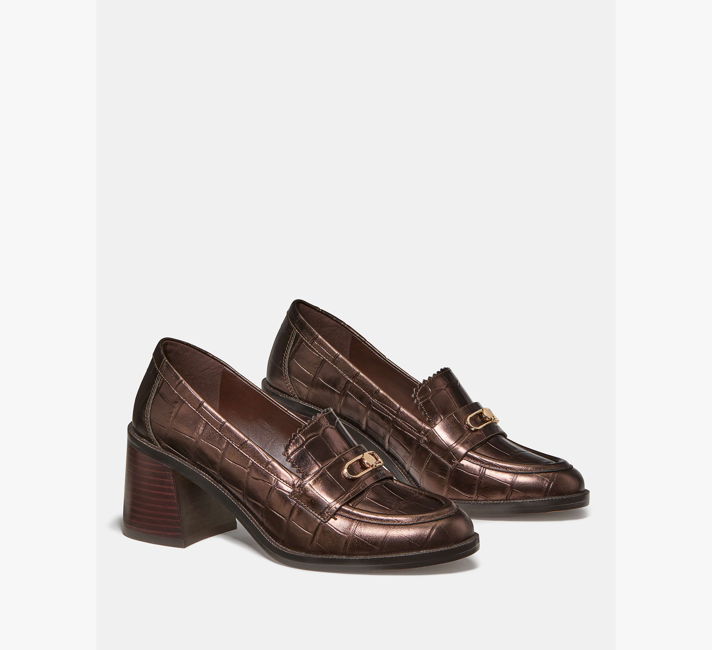 Hallie Heeled Loafer