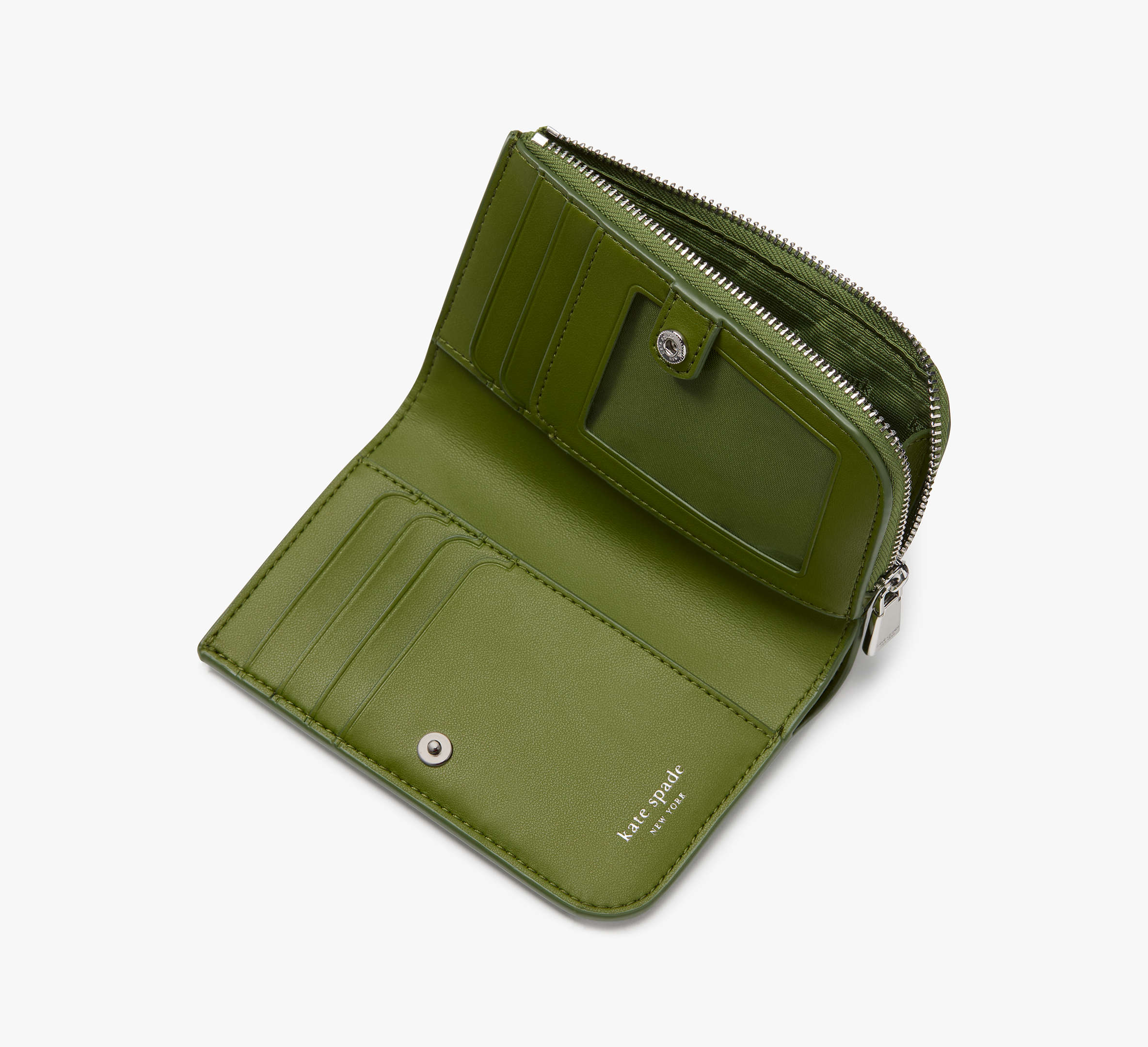 Deco Quilted Compact Wallet