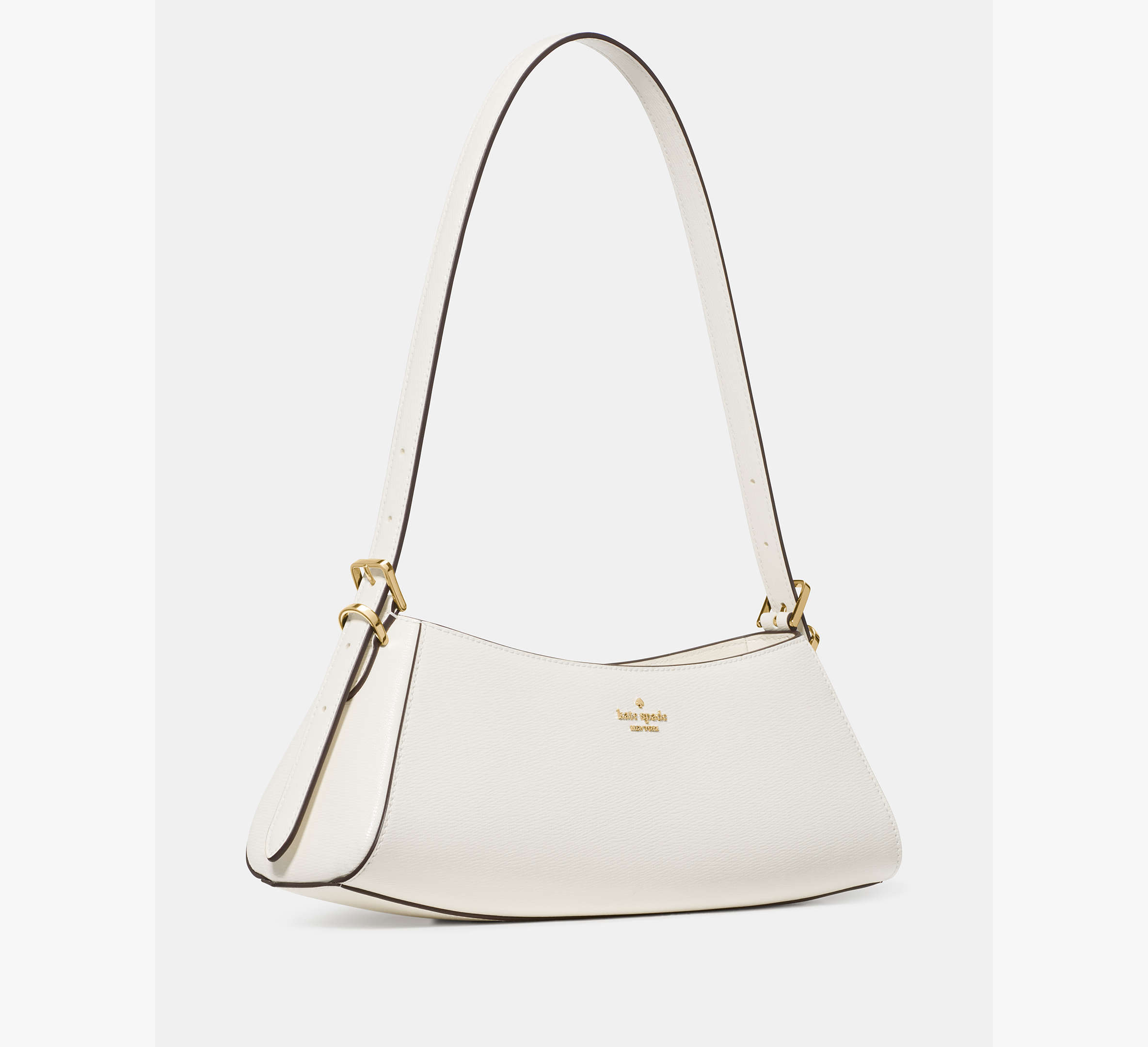 Kate Spade Frankie Textured Patent Leather Small East West Shoulder