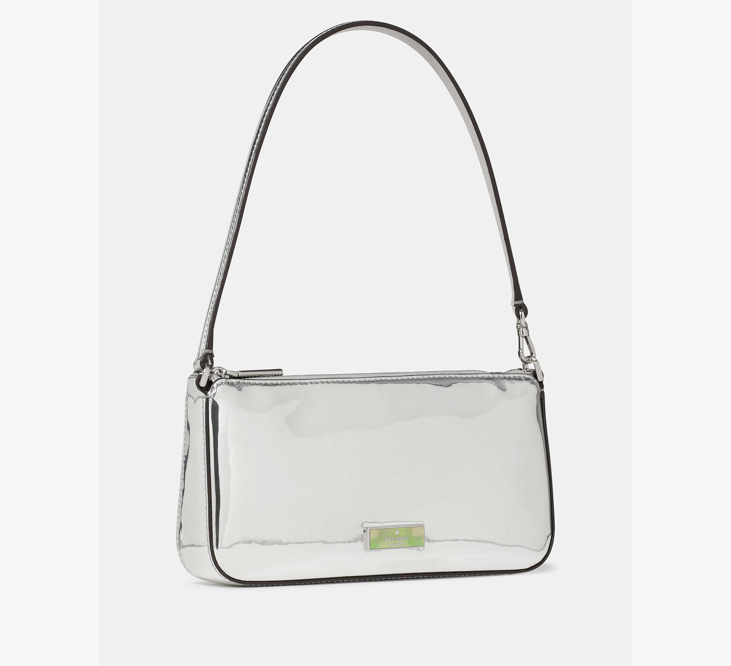 Bridget Mirror Metallic Convertible Wristlet