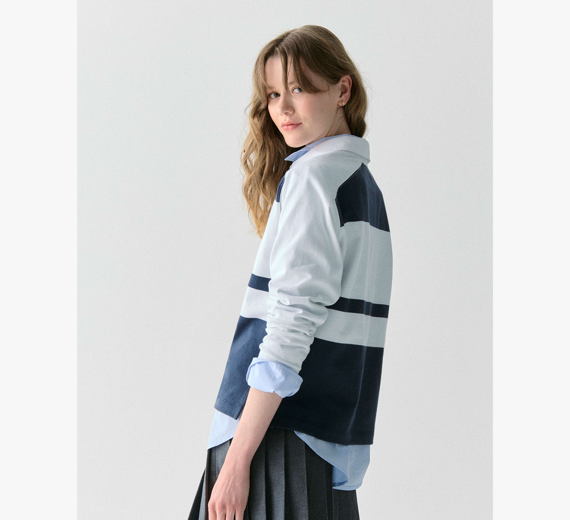 Colorblock Rugby Shirt