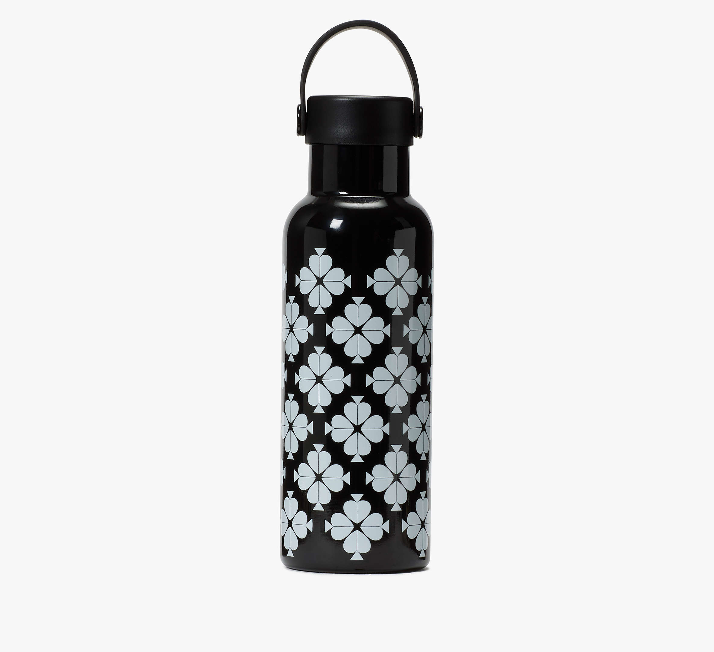 Spade Flower Stainless Steel 17oz Water Bottle