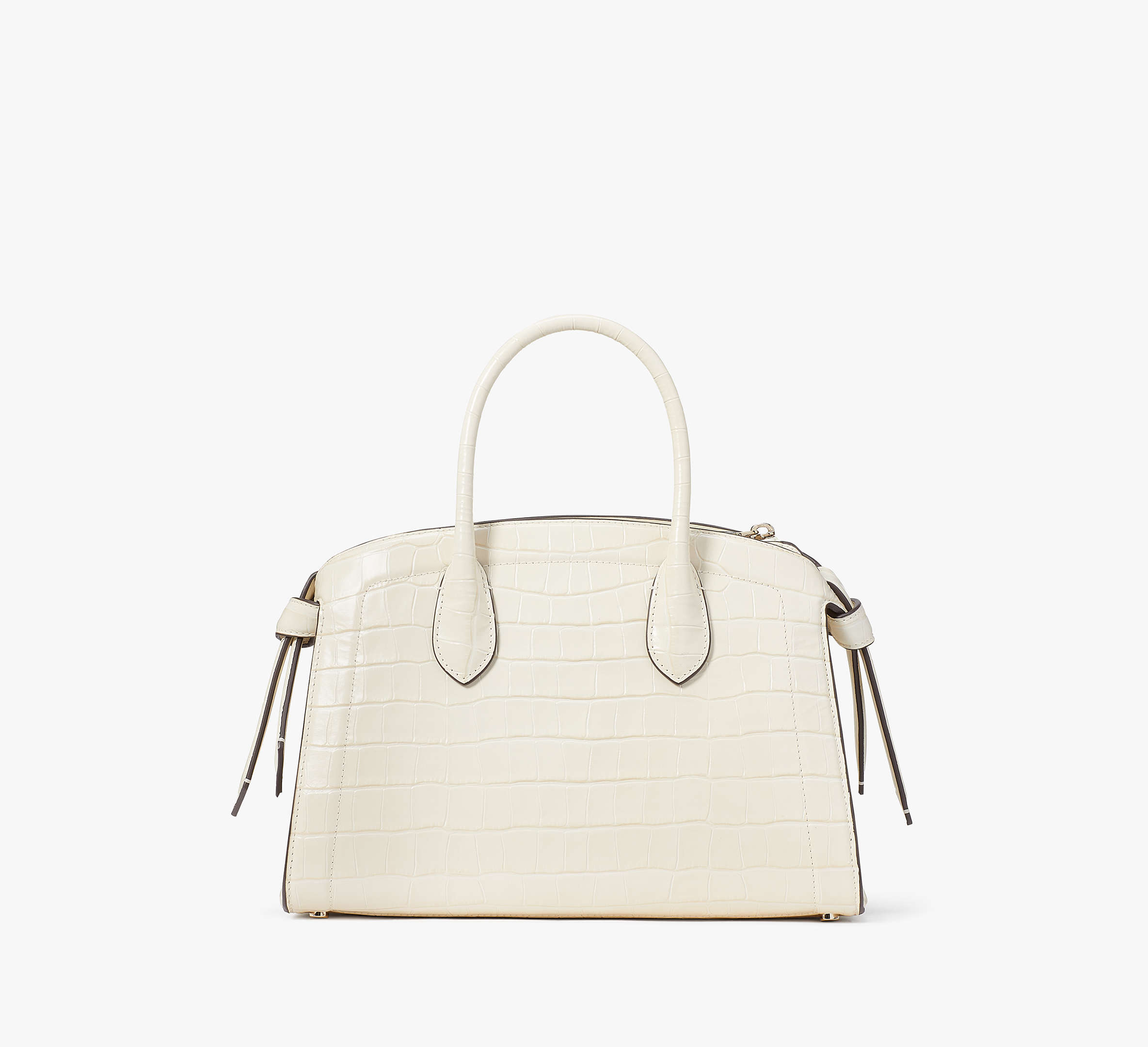 Kate Spade Knott Croc-embossed Medium Zip-top Satchel