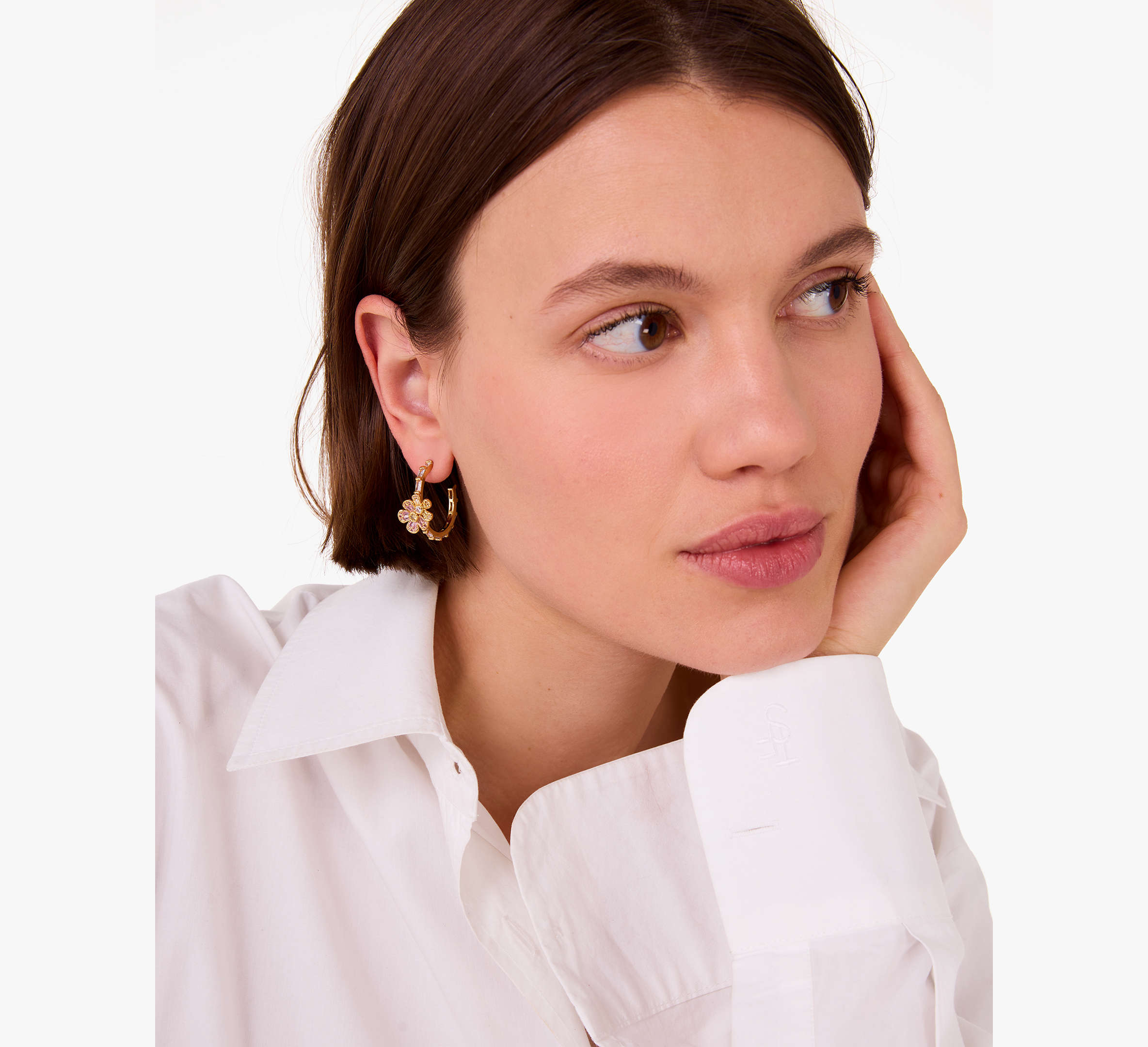 Fleurette Hoops