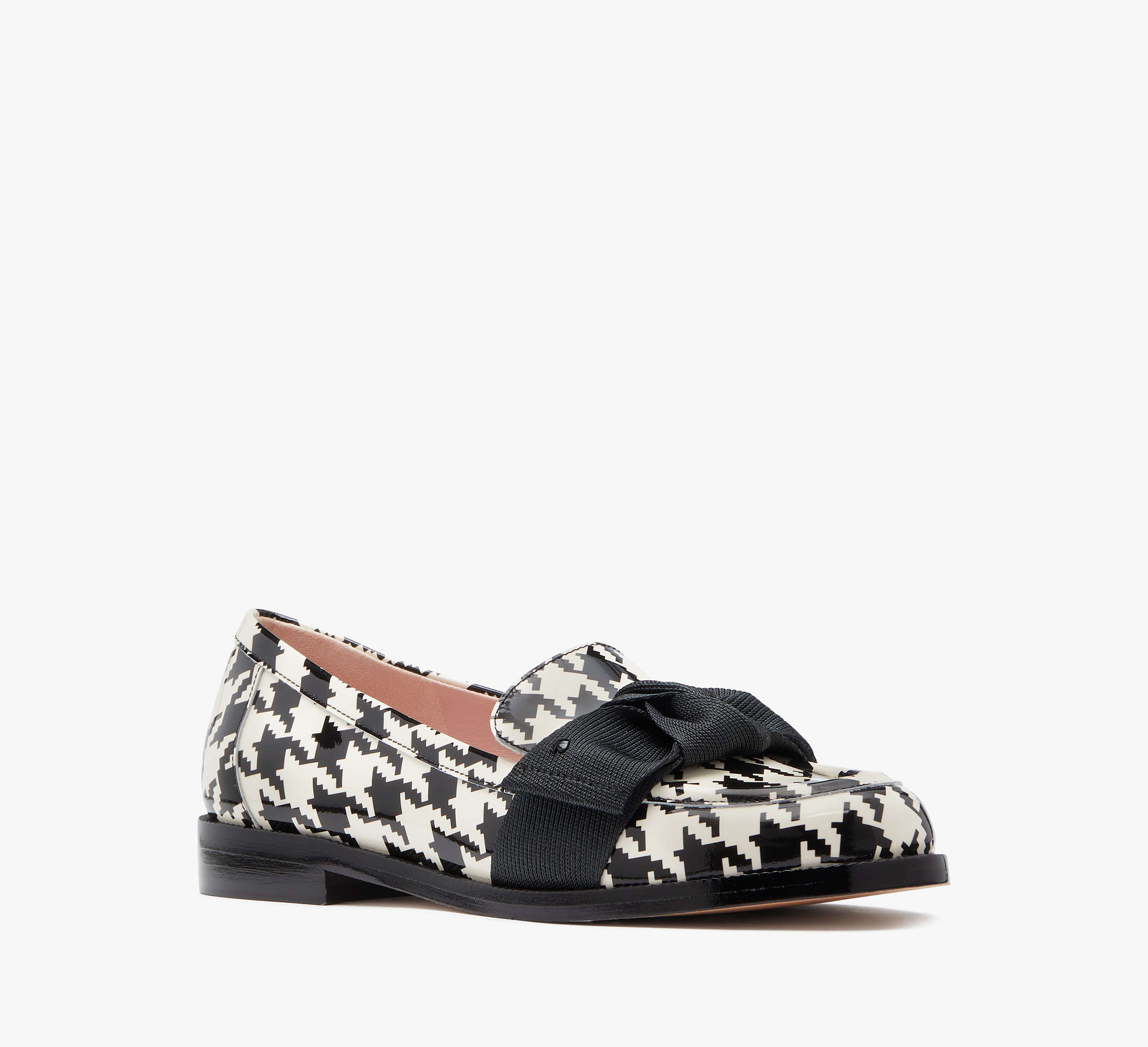 Leandra Houndstooth Loafers