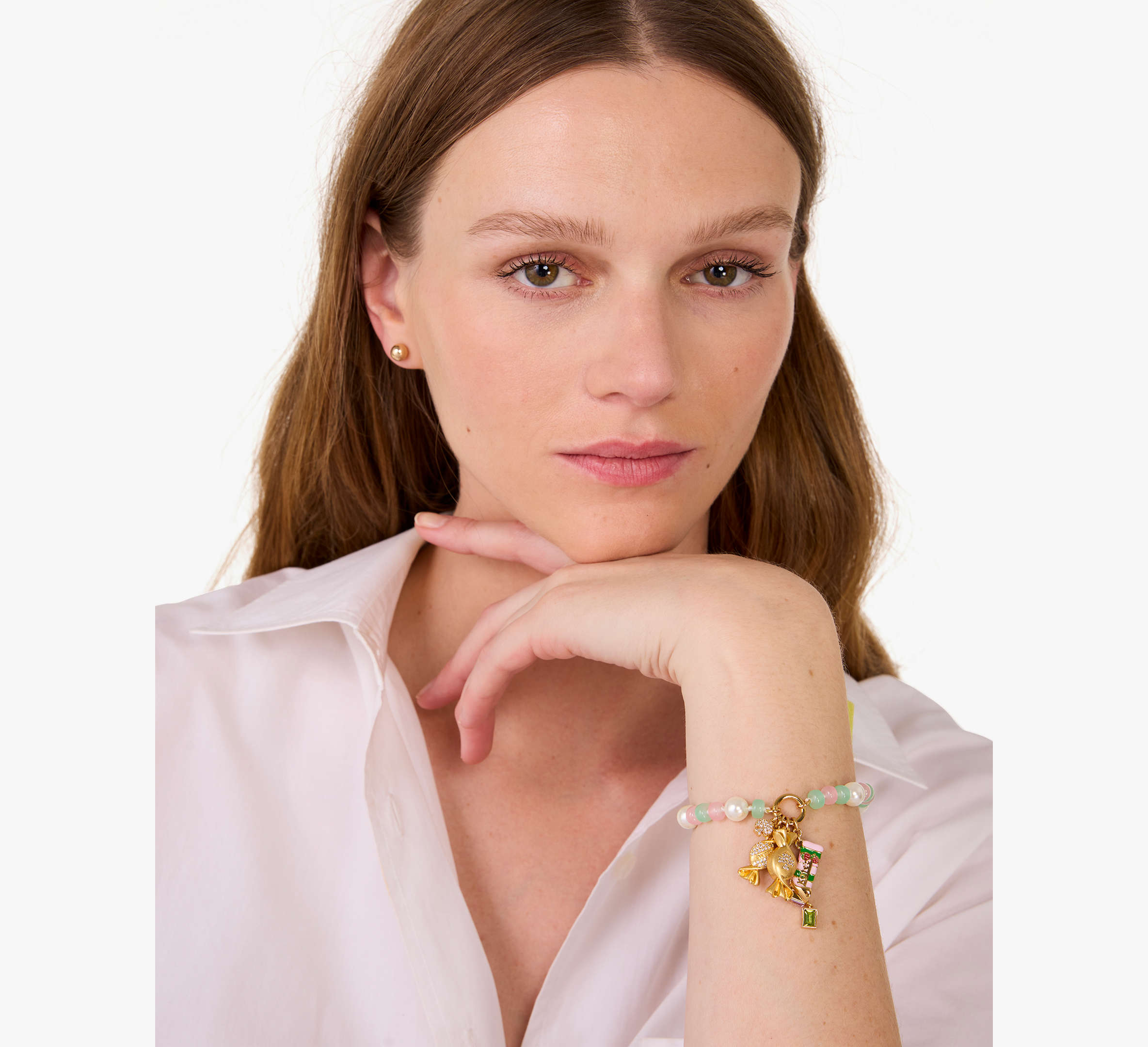 Treat Yourself Candy Charm Bracelet