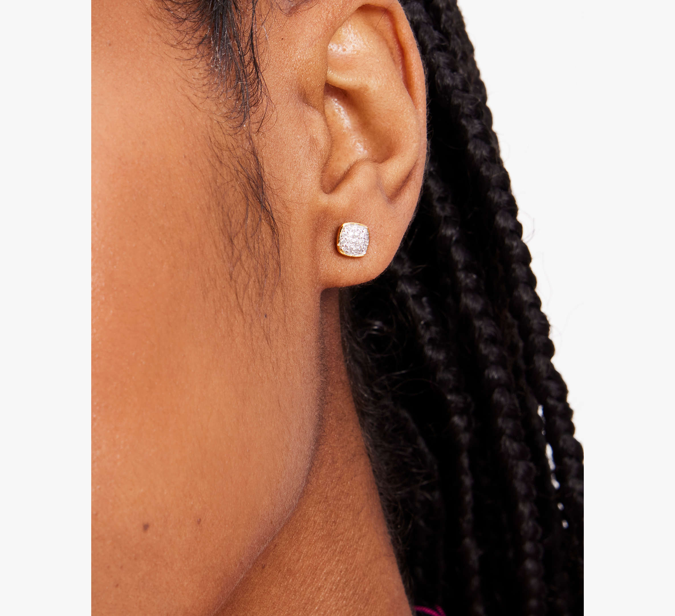 Kate Spade Fine Time To Shine Pavé Diamond Studs