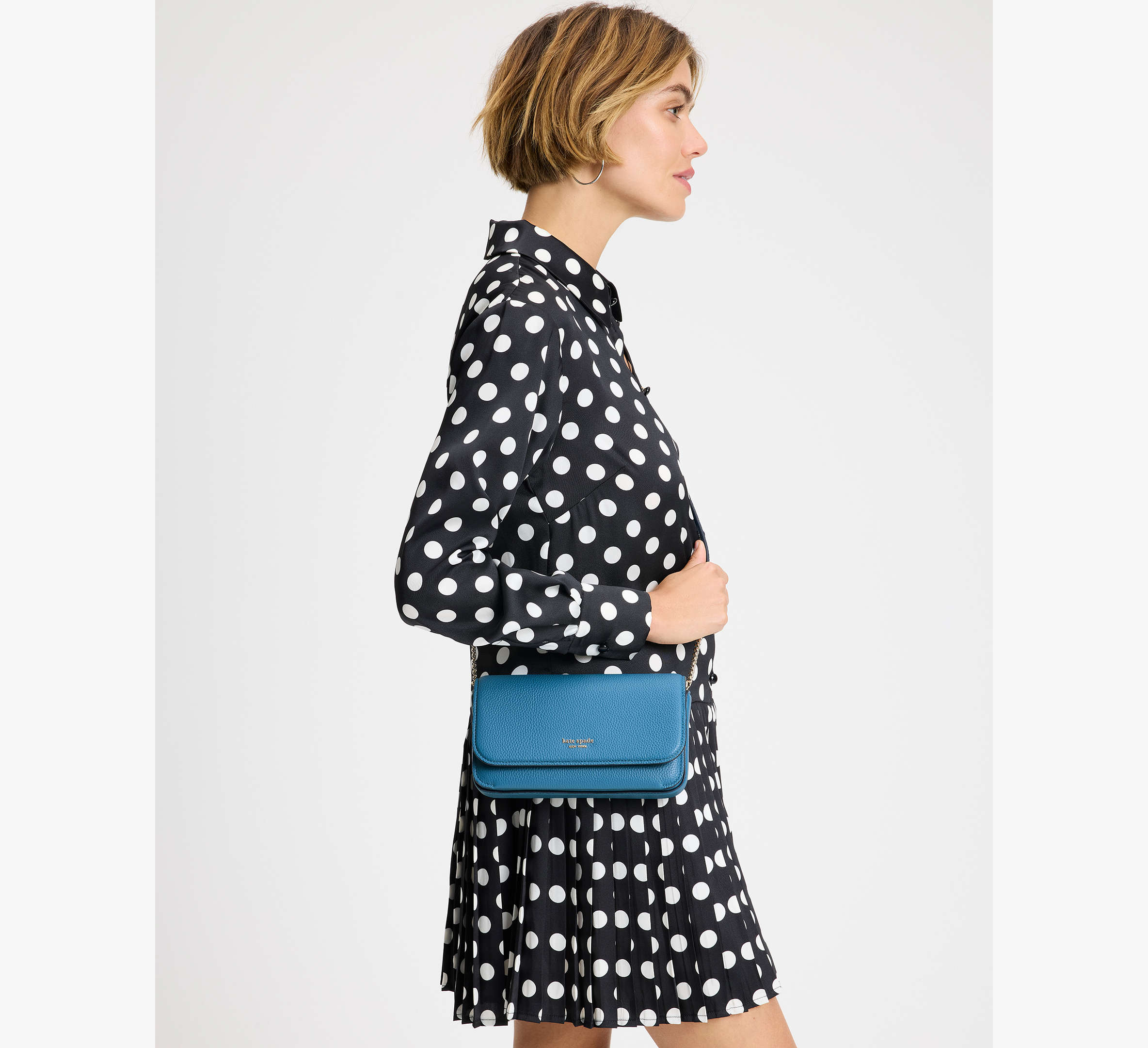 Ava Flap Chain Wallet