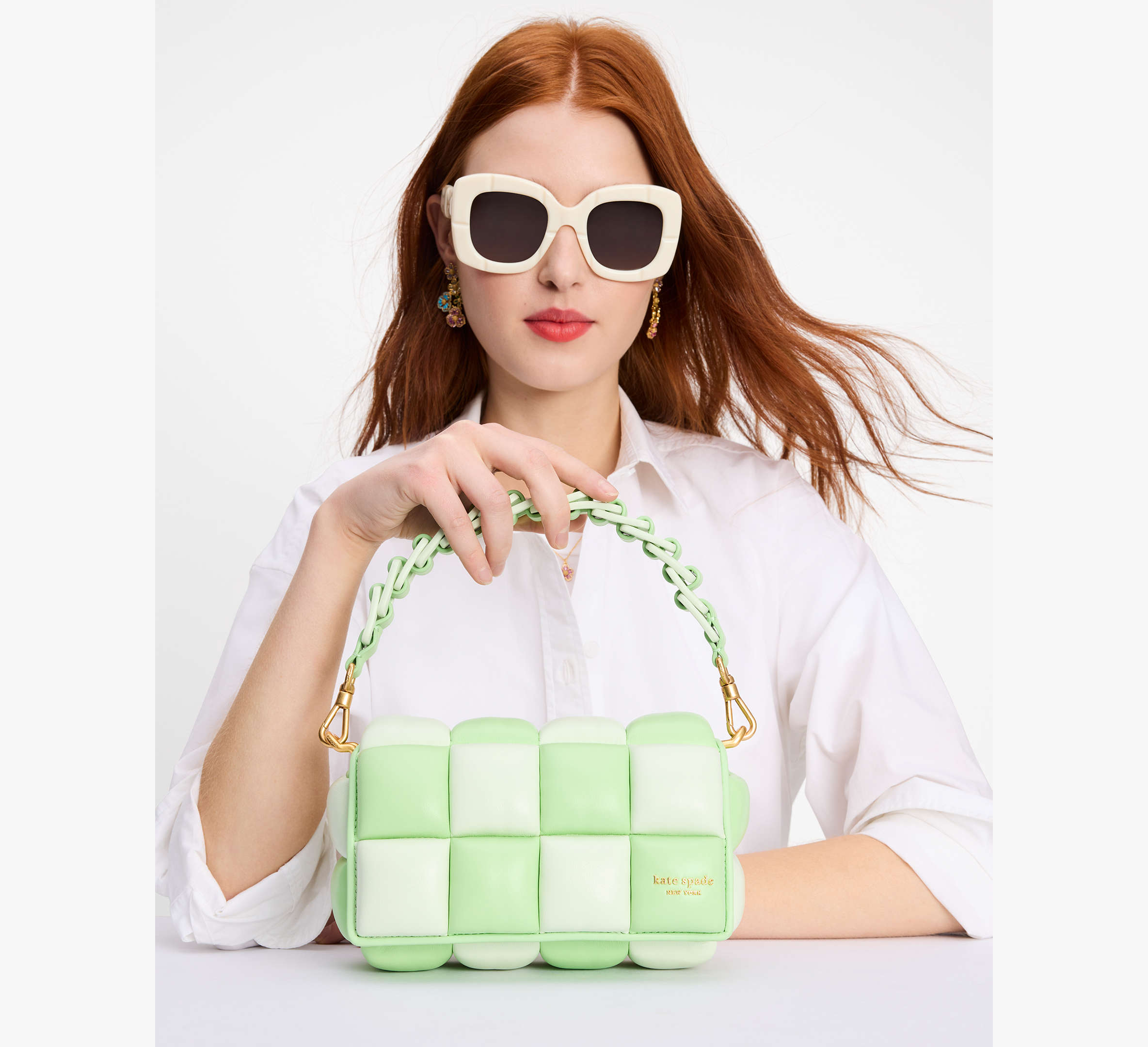 Boxxy Colorblocked East-west Crossbody