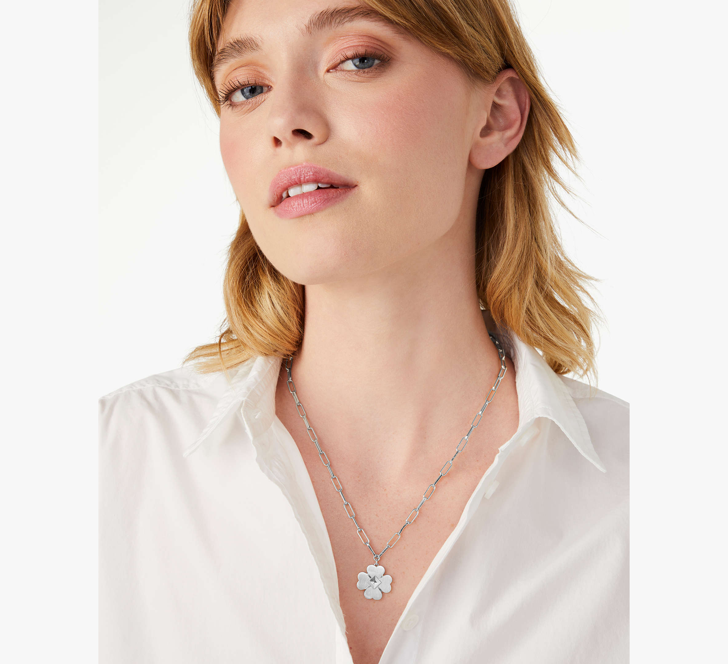 Spades & Studs Pendant