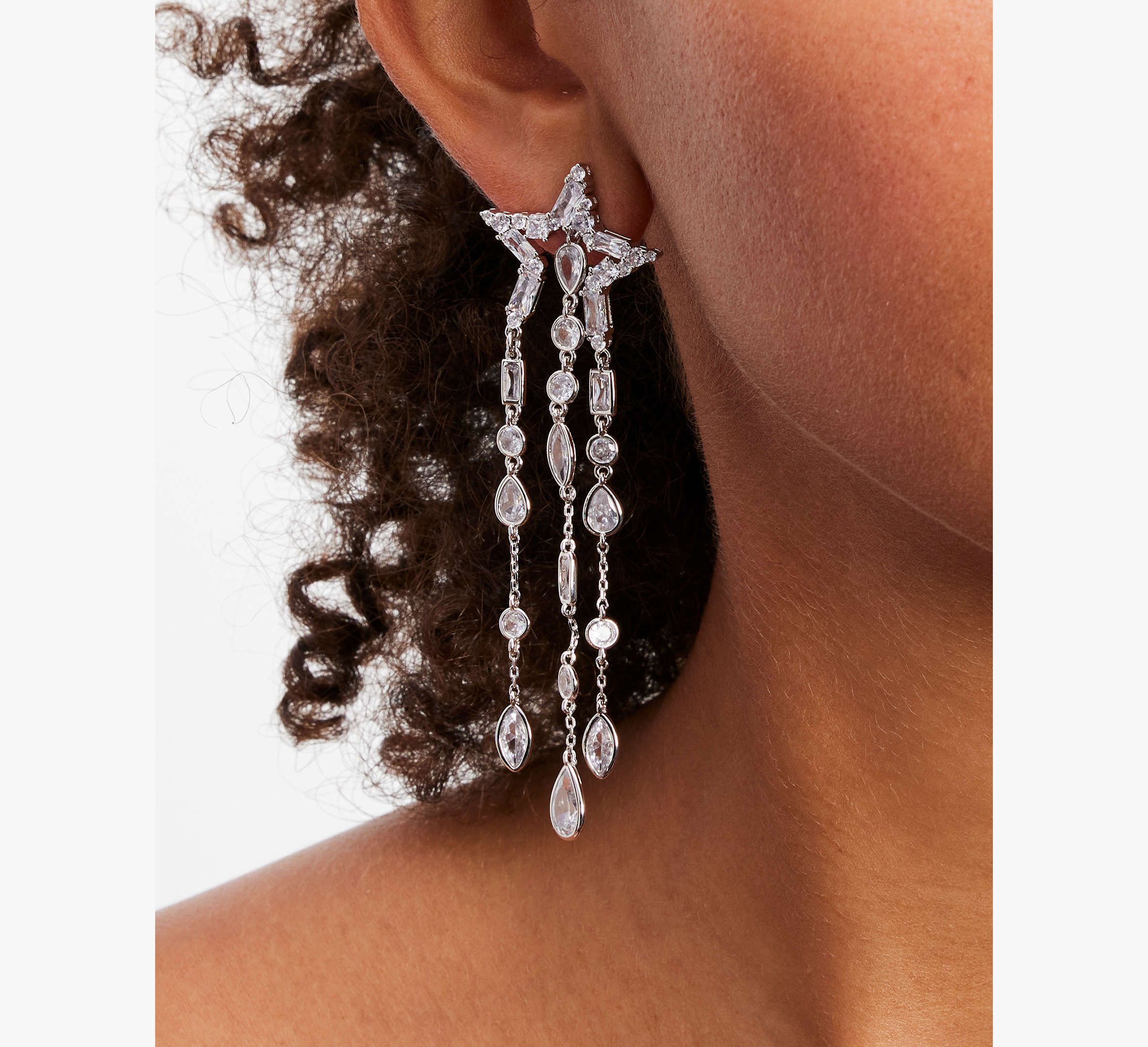 You're A Star Statement Fringe Earrings