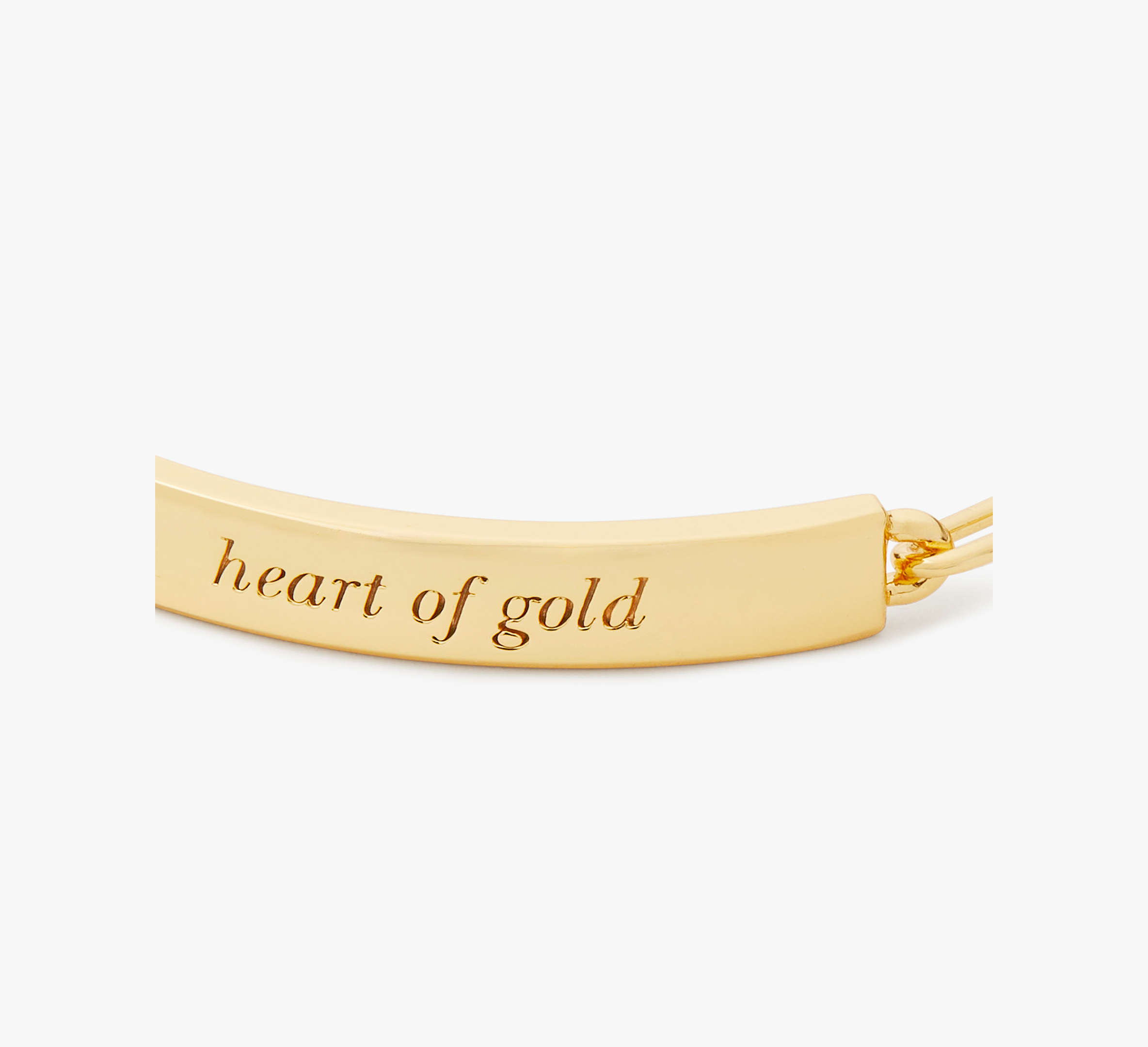 Heart Of Gold Id Bracelet