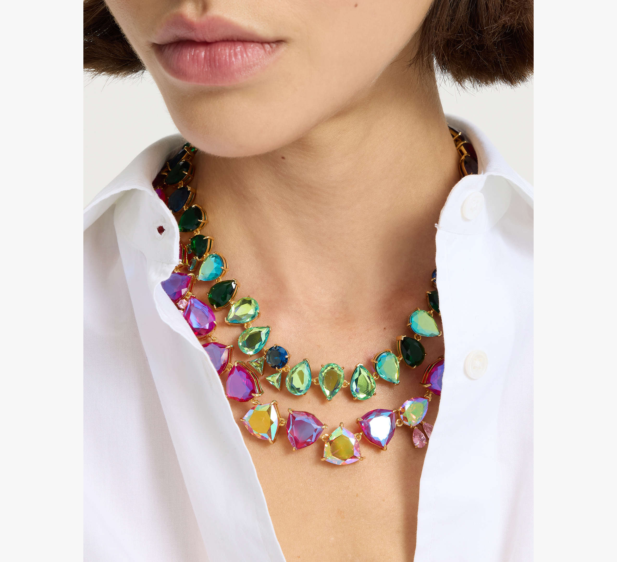 Shine Me Up Statement Necklace