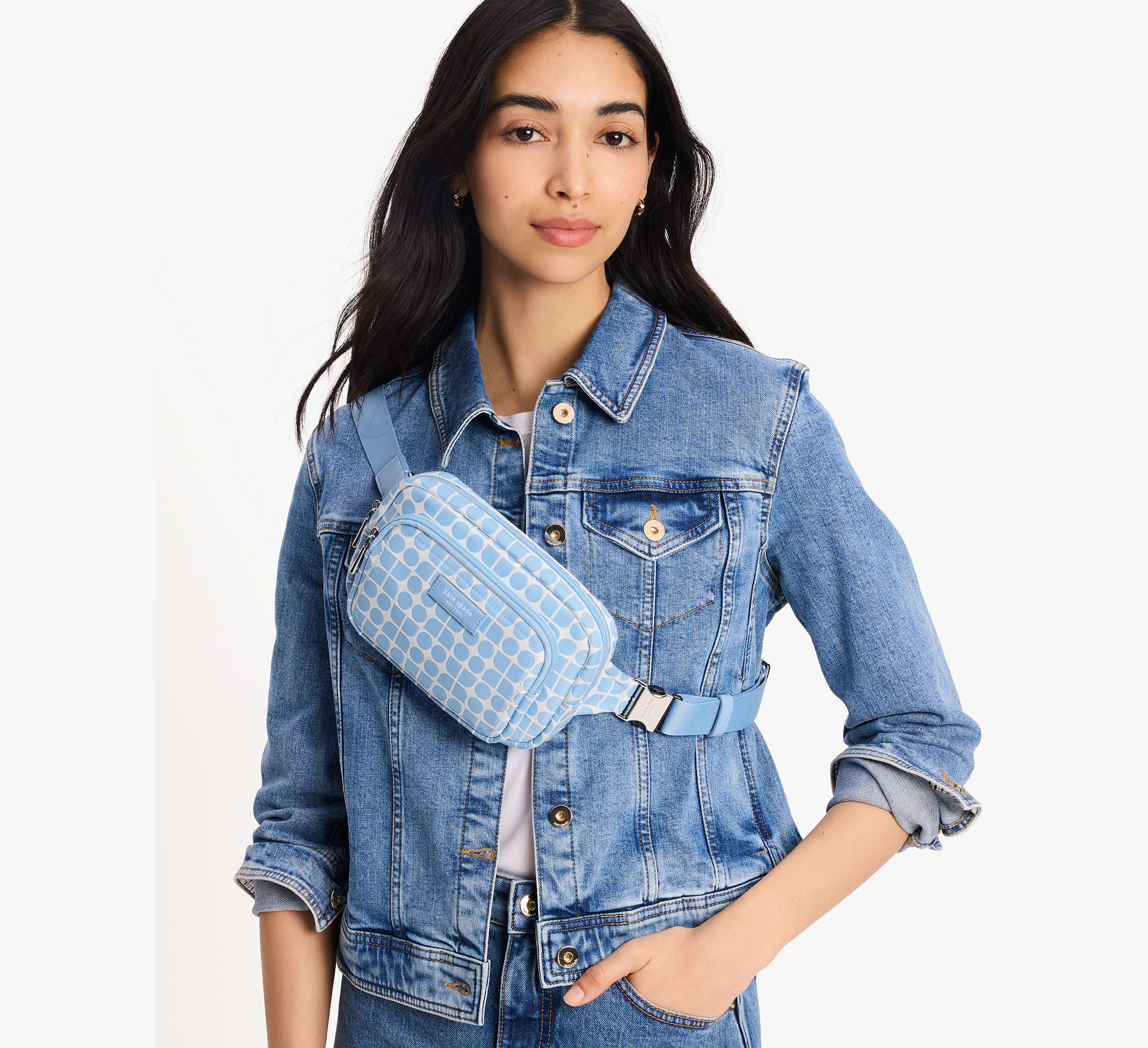 Noel Jacquard Belt Bag