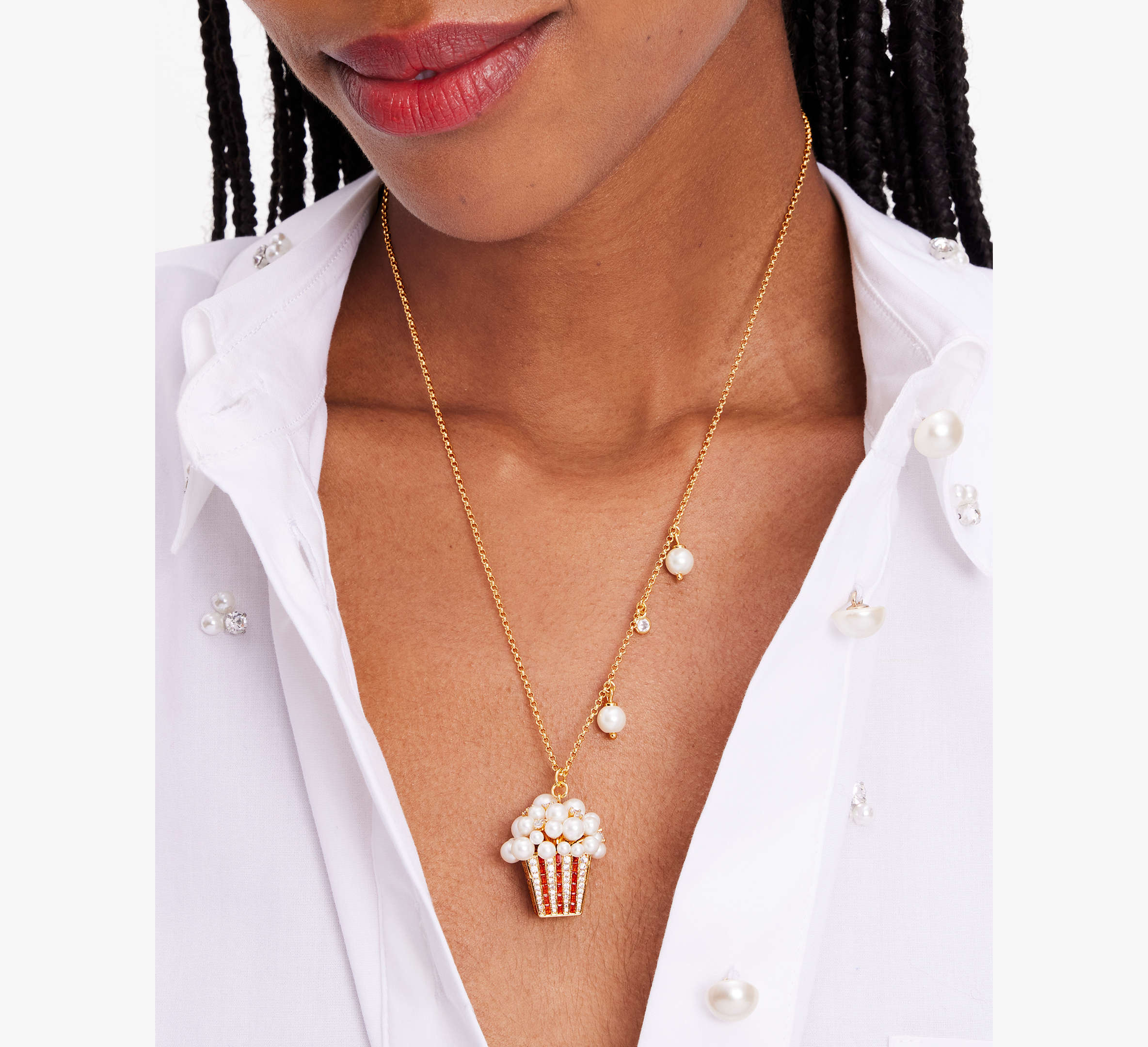 Carnival Popcorn Pendant