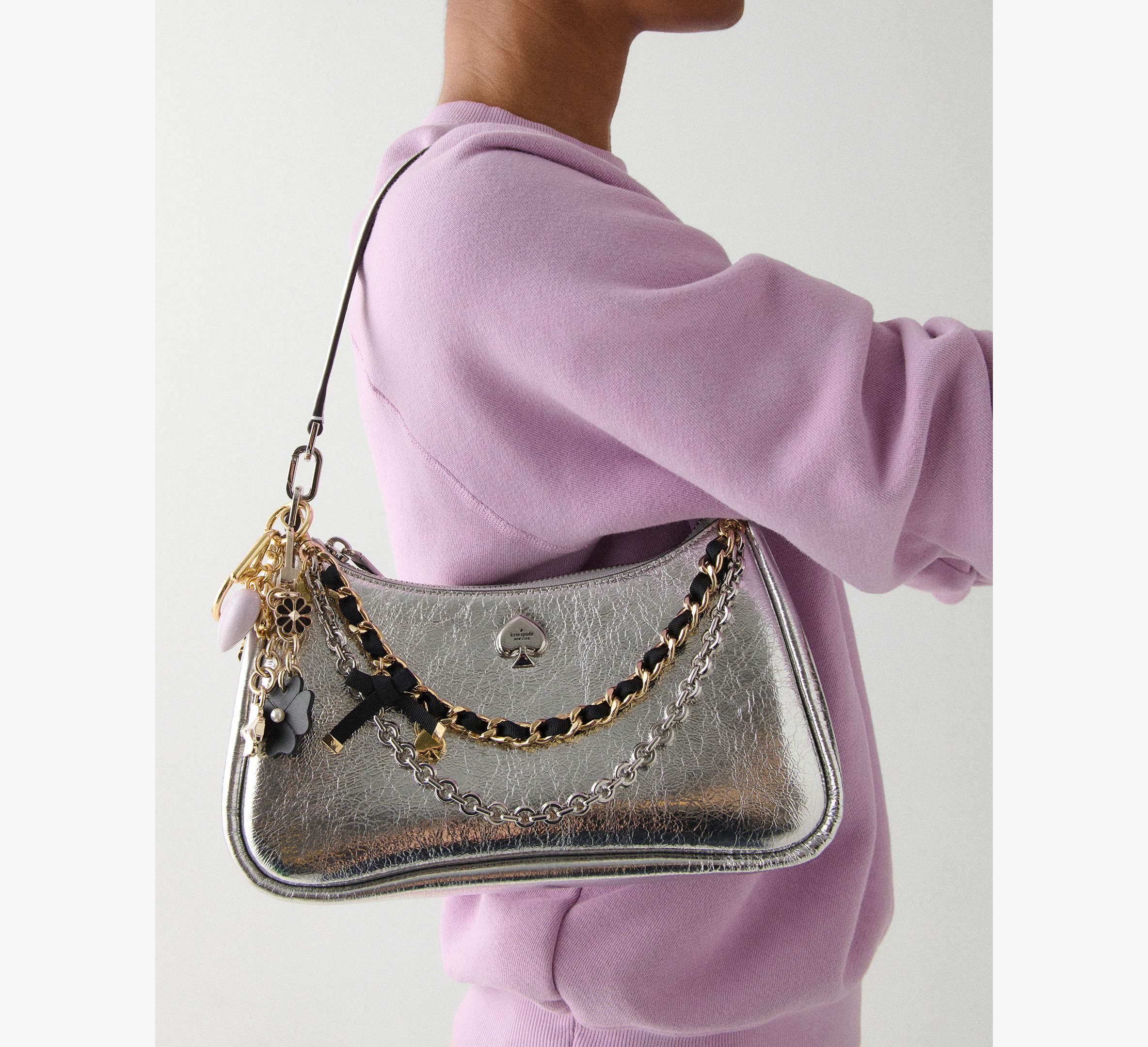 Mixed Metal Swag Chain