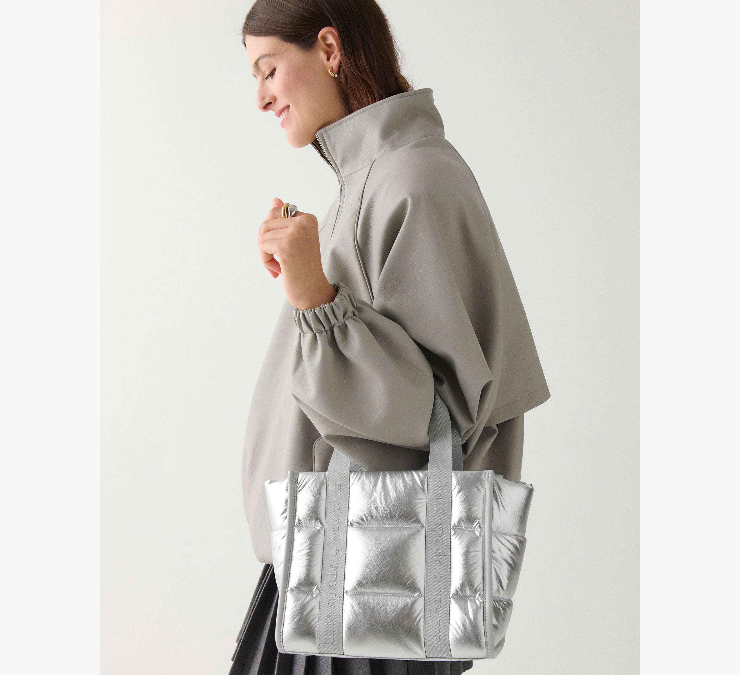 Kip Puffy Small Tote