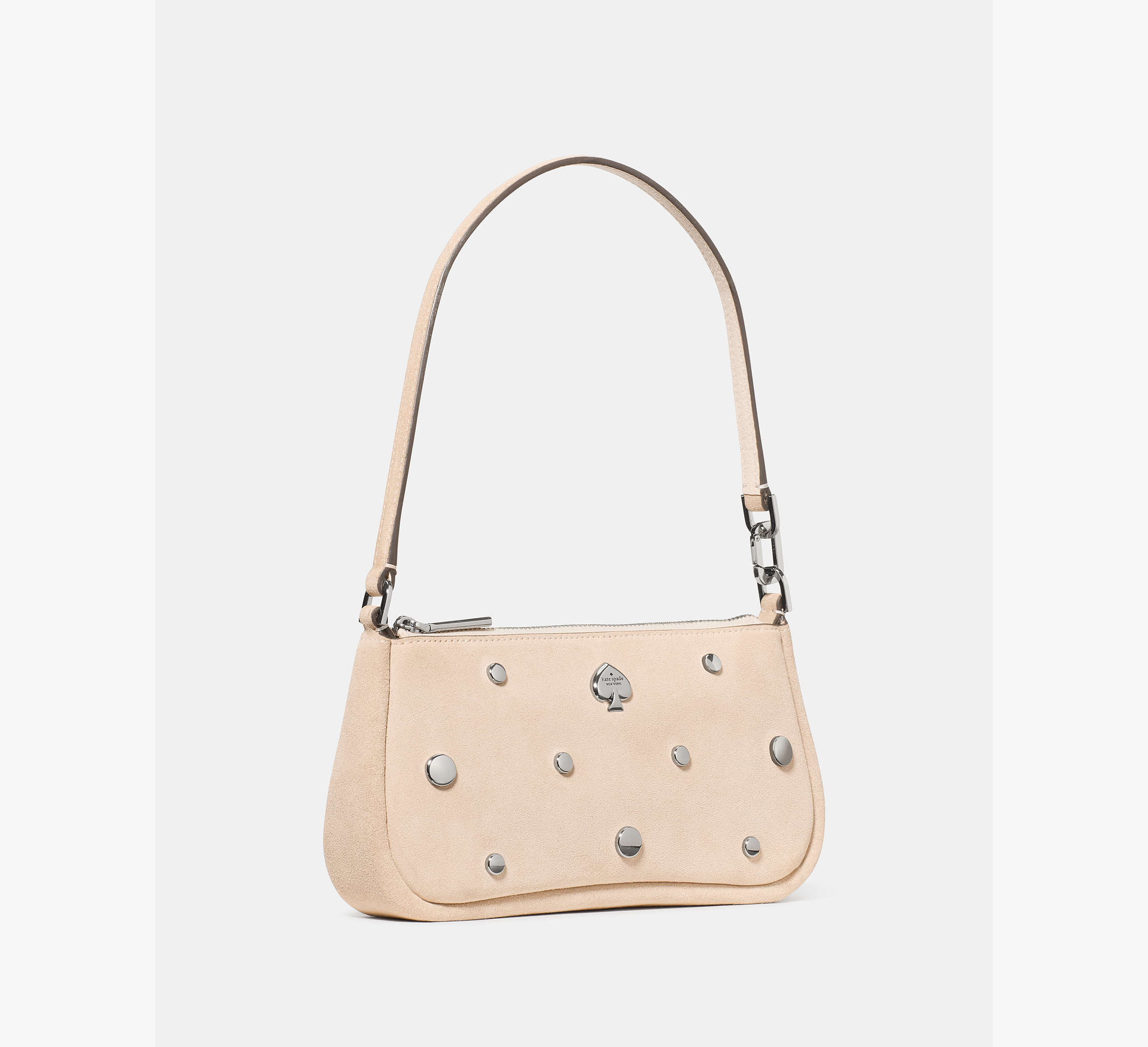 Kayla Suede Studs Convertible Wristlet